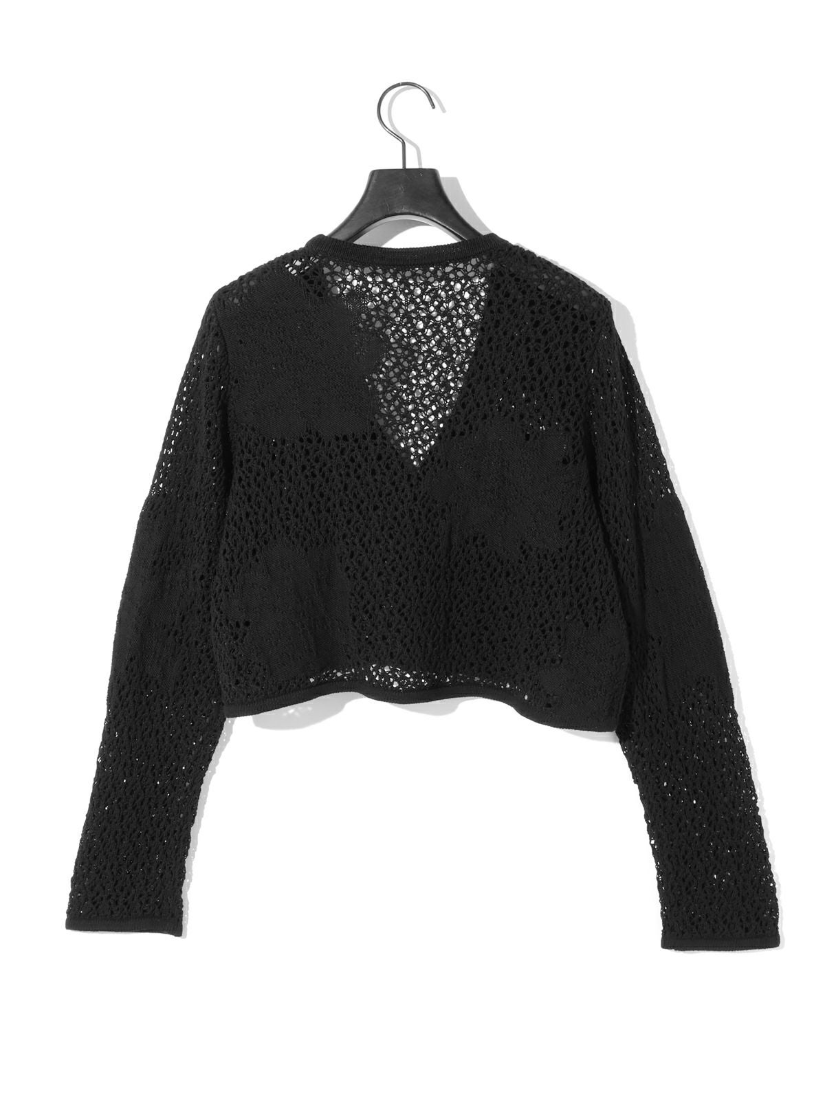 【メロディ】 MIDIUMISOLID for Ladies レースメッシュカーディガン｜ MARcourt