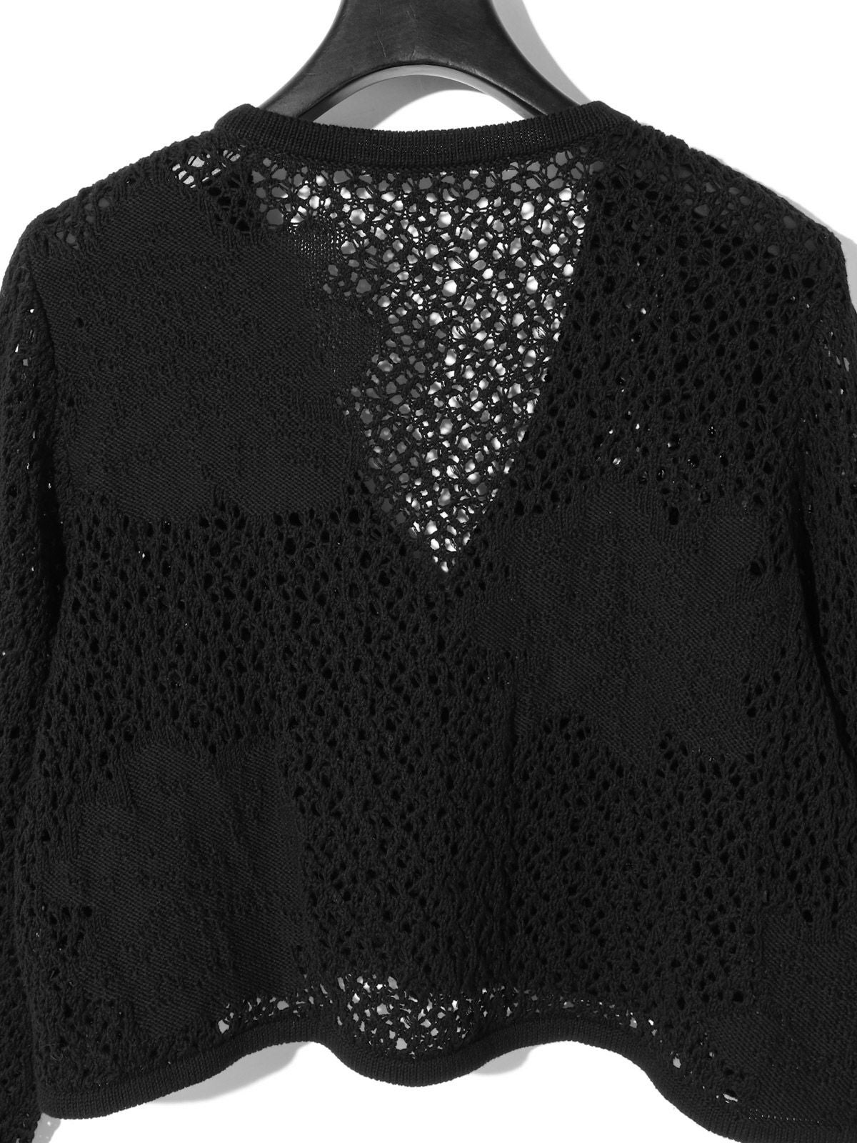 MIDIUMISOLID for Ladies レースメッシュカーディガン｜ MARcourt