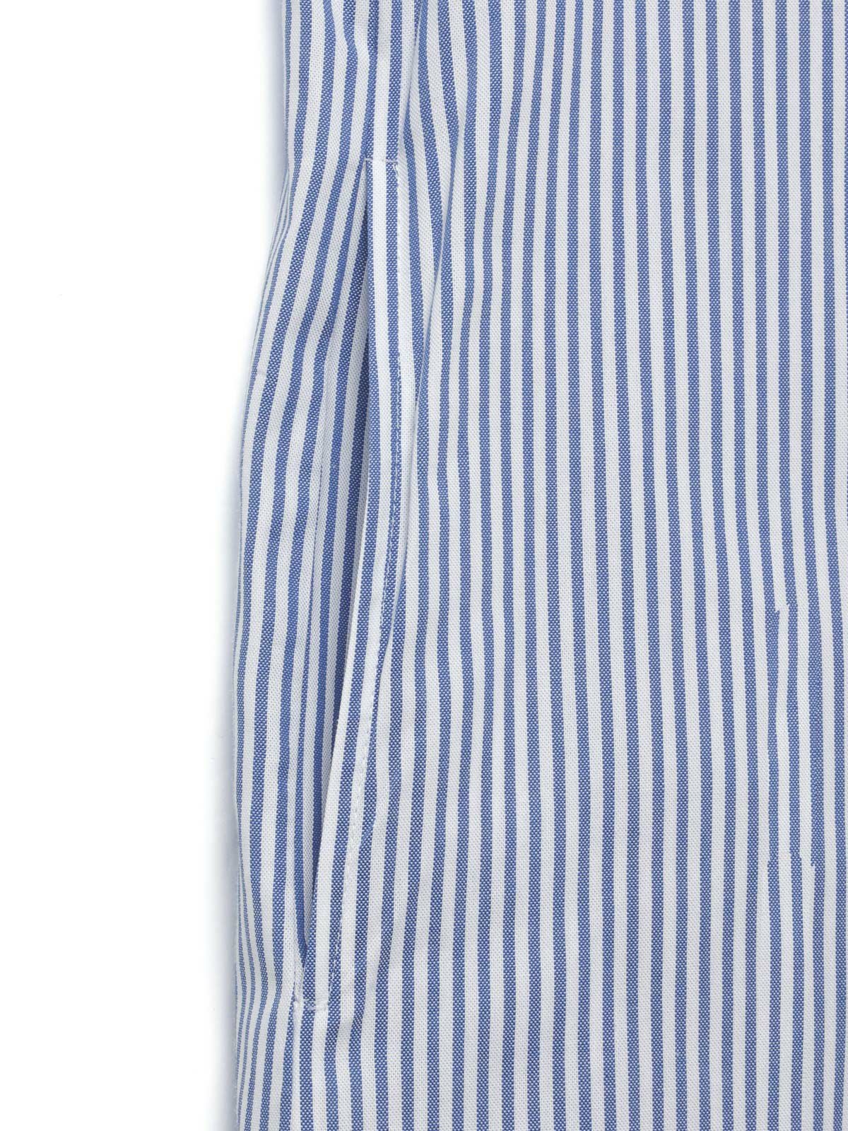 MidiUmi クレリックストライプシャツワンピース｜ MARcourt ONLINE