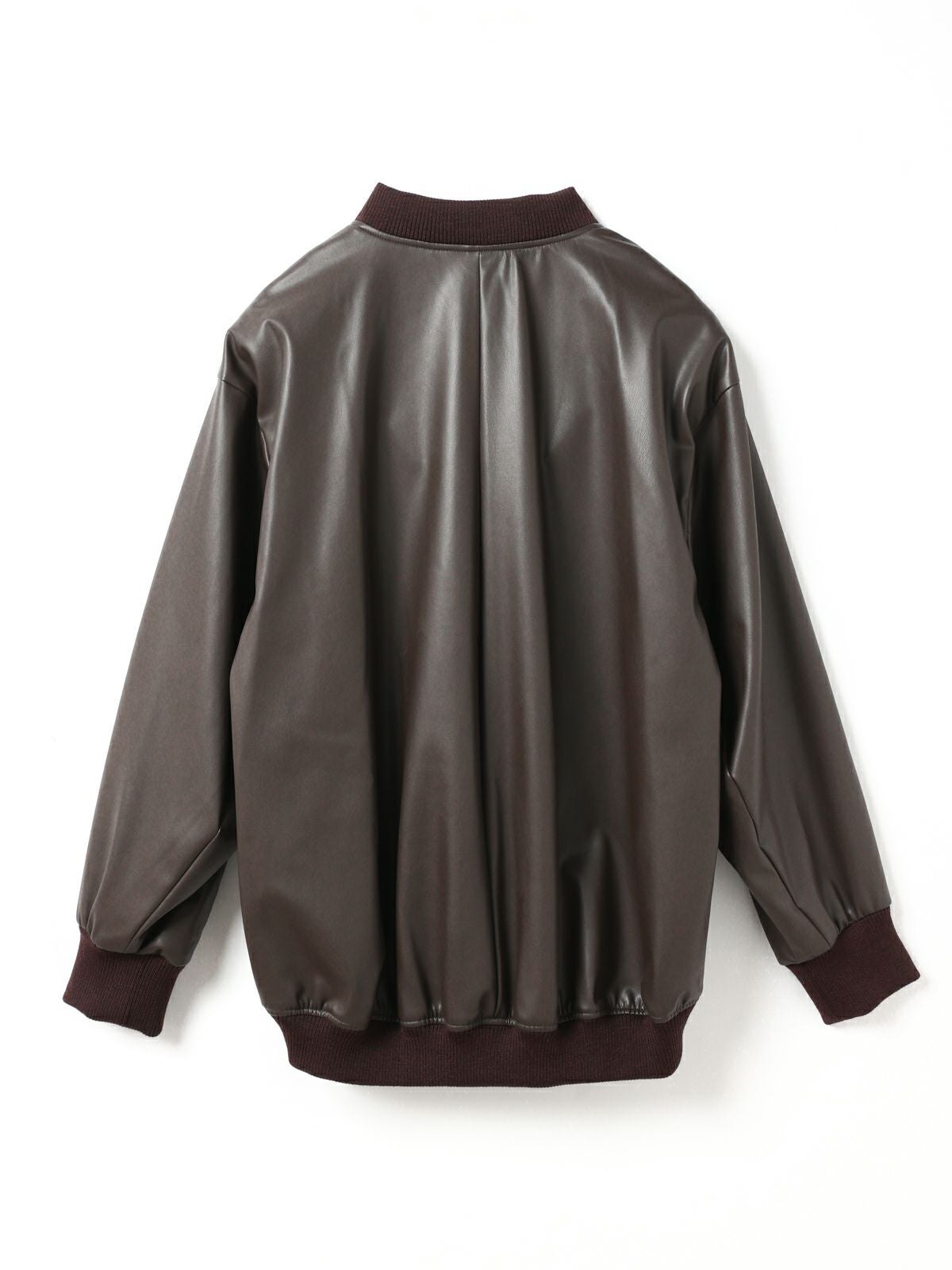 mizuiro ind シンセティックレザージップブルゾン｜ MARcourt ONLINE