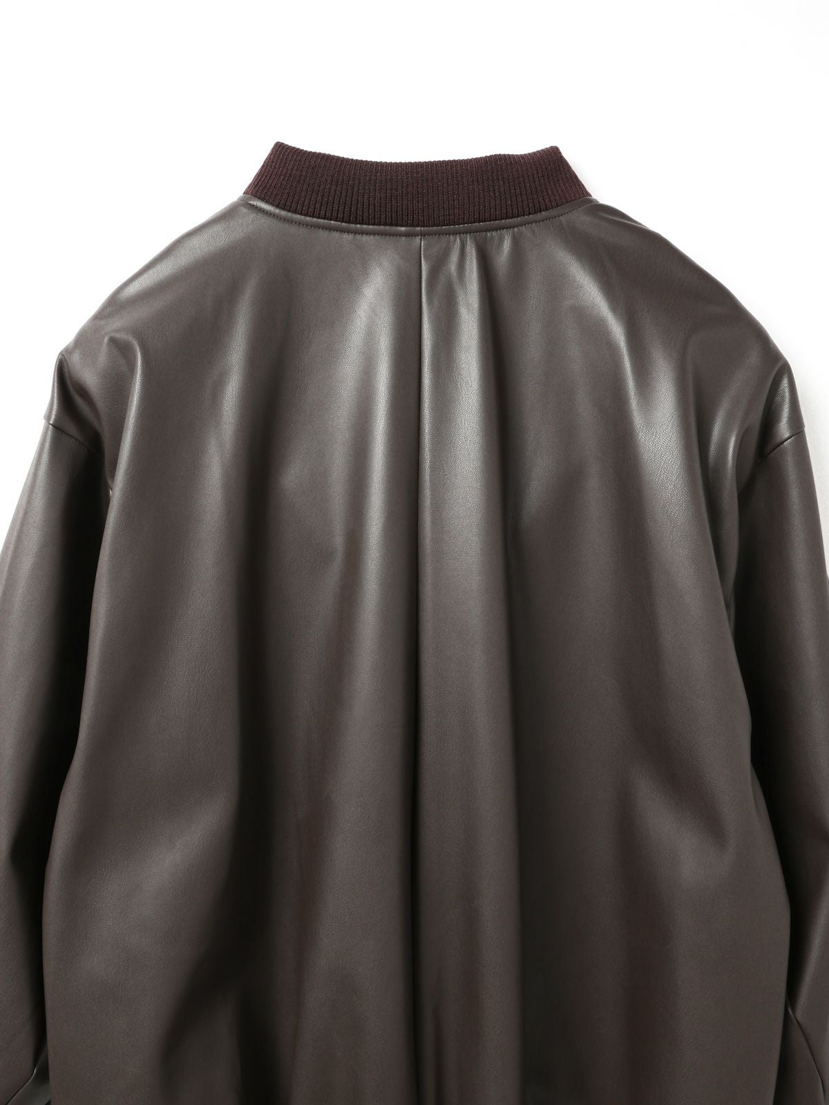 mizuiro ind シンセティックレザージップブルゾン｜ MARcourt ONLINE