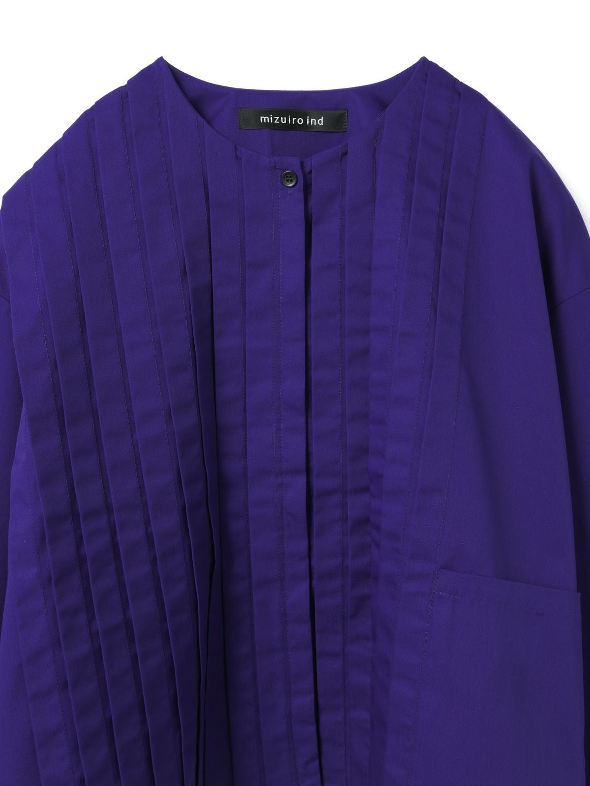 mizuiro ind クルーネックピンタックシャツ｜ MARcourt ONLINE STORE