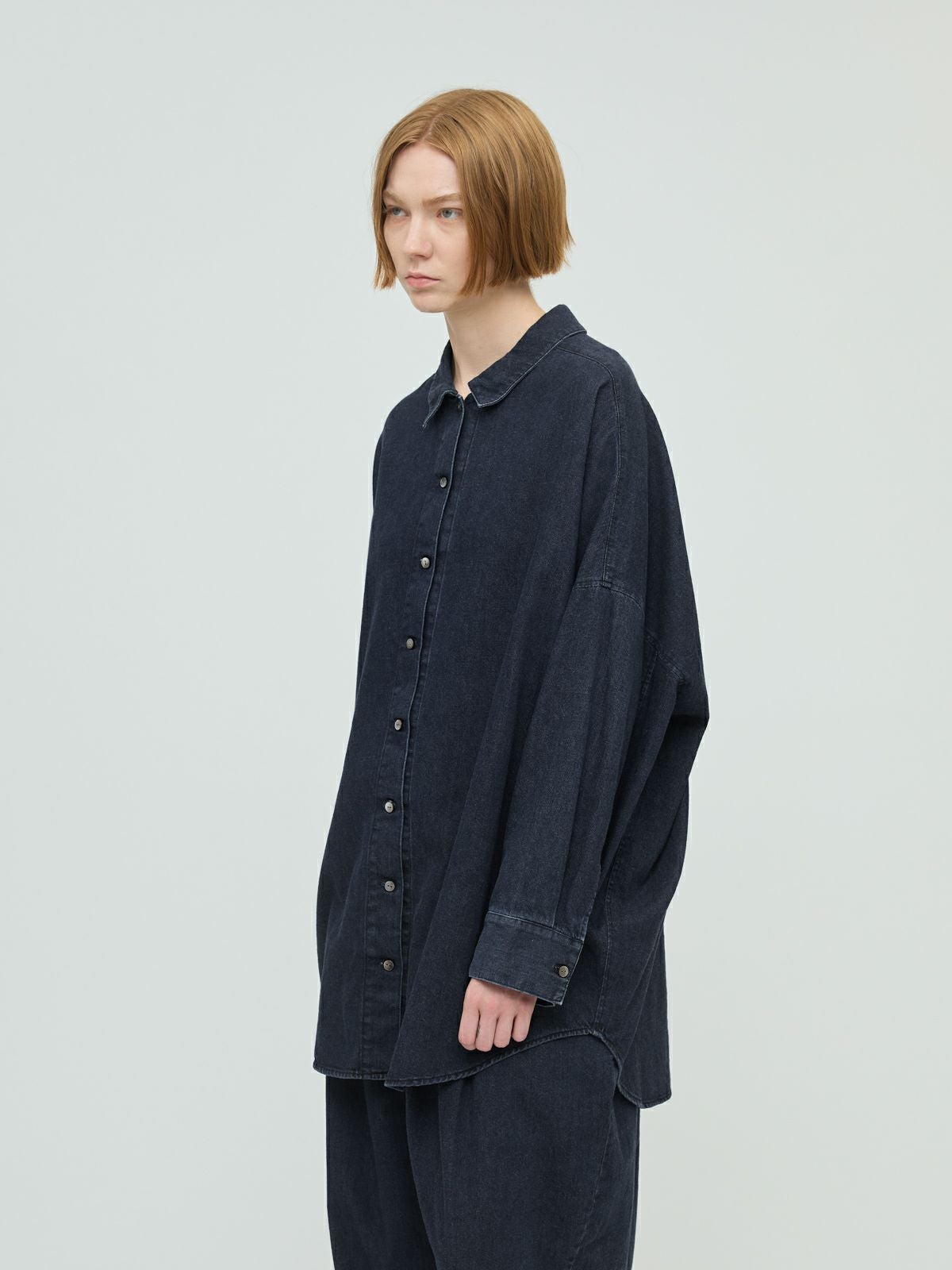 mizuiro ind デニムワイドシャツ｜ MARcourt ONLINE STORE