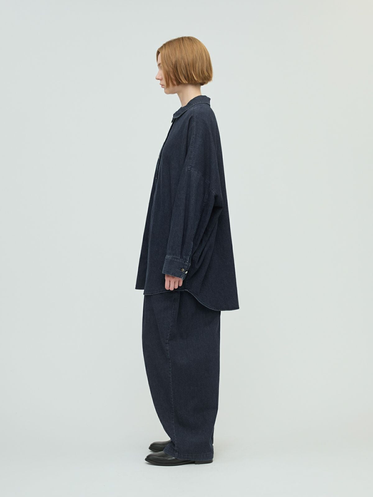 mizuiro ind デニムワイドシャツ｜ MARcourt ONLINE STORE