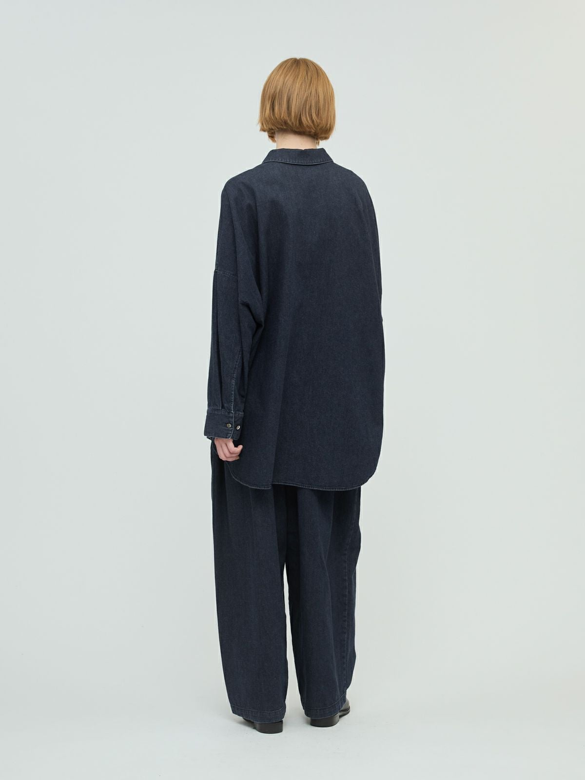 mizuiro ind デニムワイドシャツ｜ MARcourt ONLINE STORE