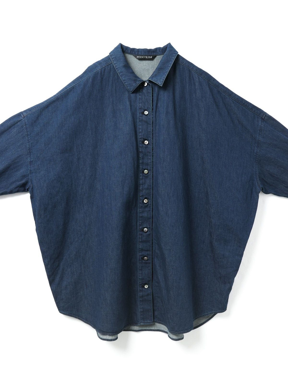 mizuiro ind デニムワイドシャツ｜ MARcourt ONLINE STORE