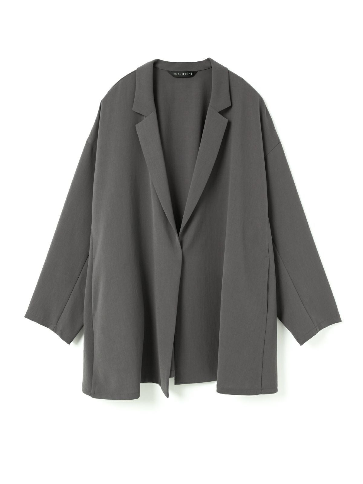 3/9(月)正午販売終了】mizuiro ind テーラードシャツジャケット