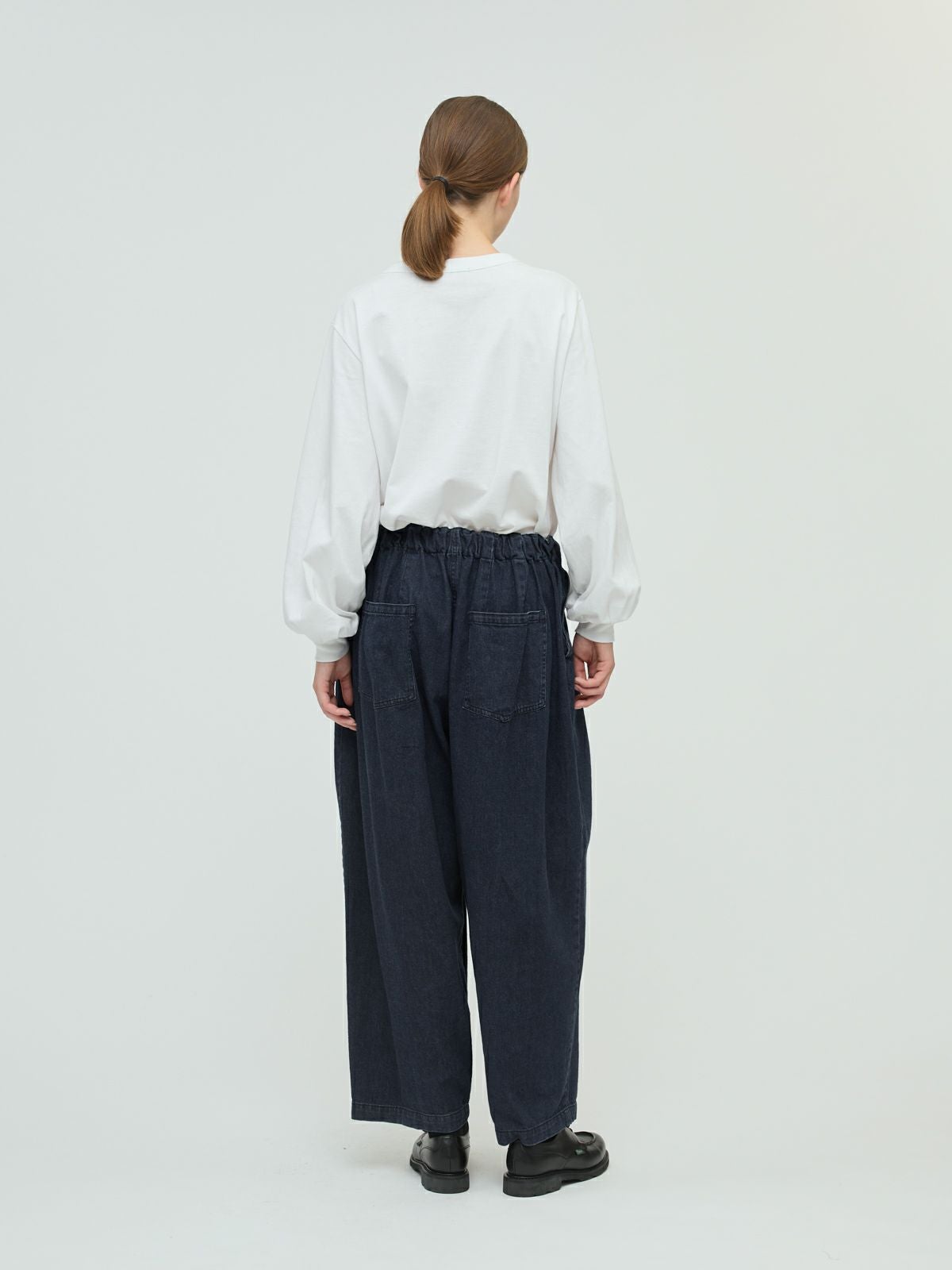 mizuiro ind デニムタックワイドパンツ｜ MARcourt ONLINE STORE