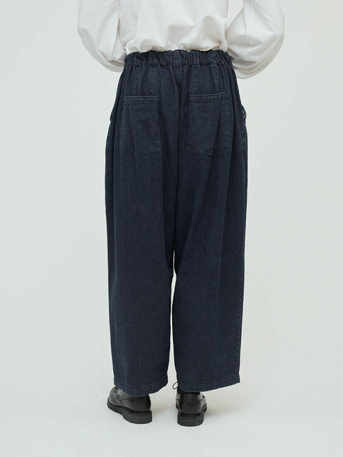 mizuiro ind デニムタックワイドパンツ｜ MARcourt ONLINE STORE