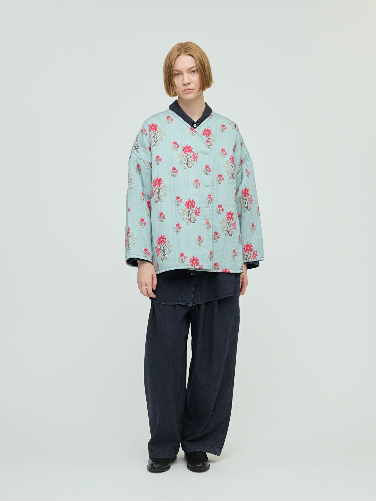 mizuiro ind デニムタックワイドパンツ｜ MARcourt ONLINE STORE