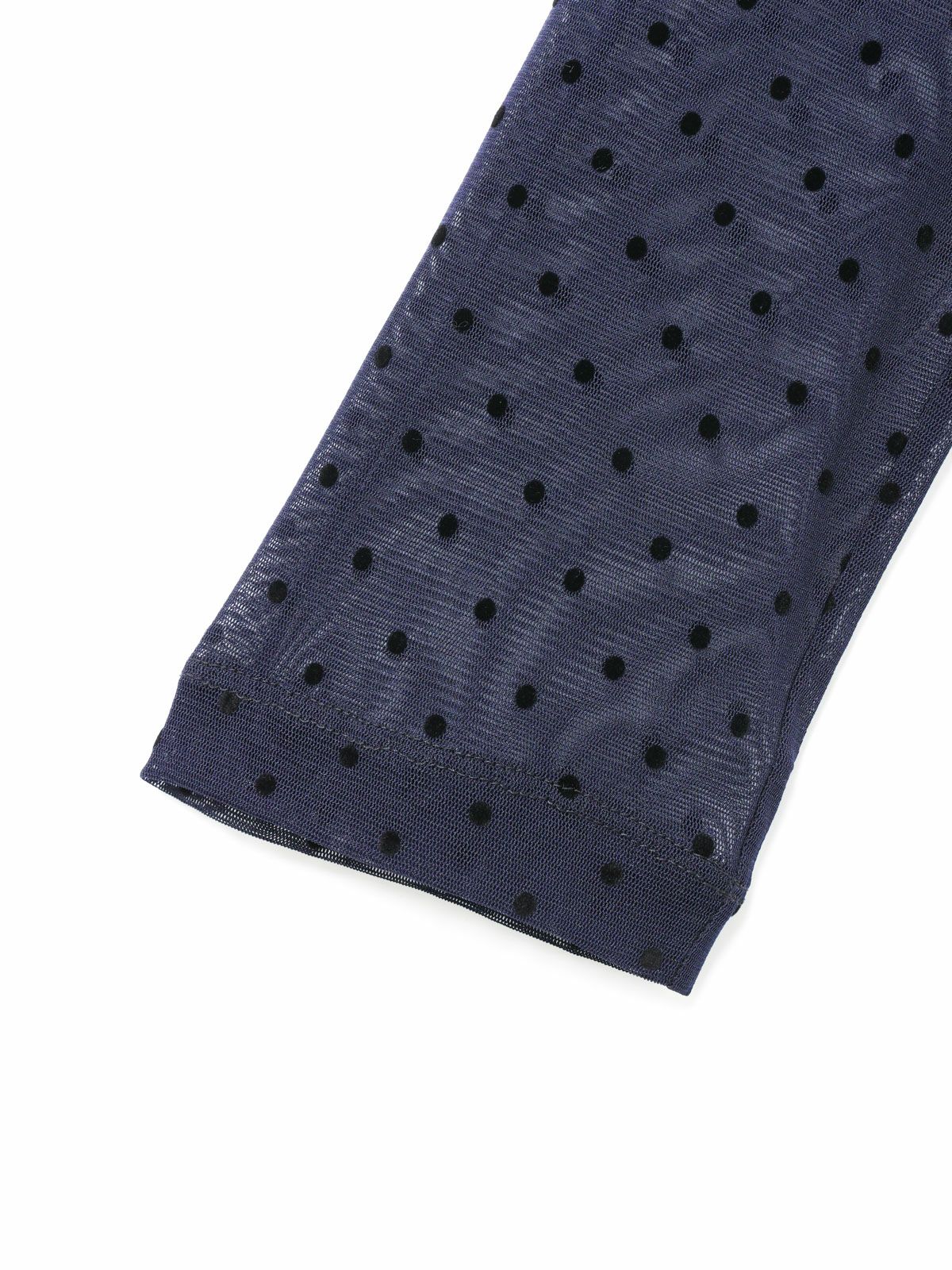 mizuiro ind メッシュドットハイネックプルオーバー｜ MARcourt ONLINE