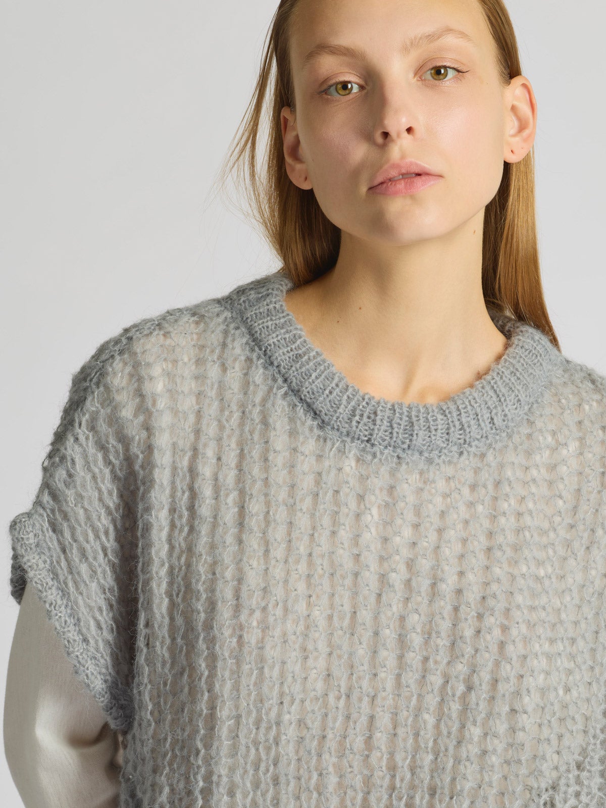 mizuiro ind ヘアリーコクーンワイドベスト｜ MARcourt ONLINE STORE