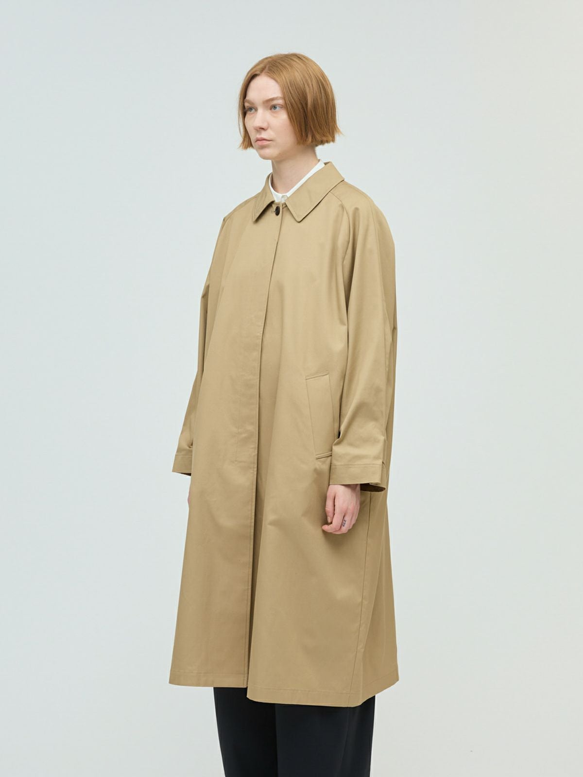 mizuiro ind ステンカラーコート｜ MARcourt ONLINE STORE