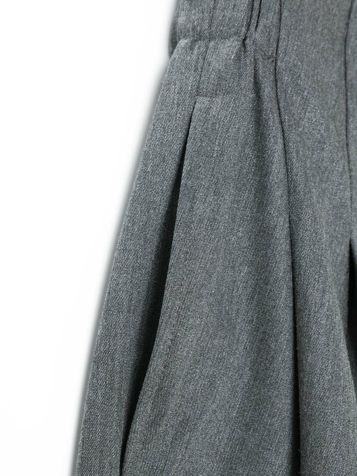 mizuiro ind ハイウエストタックパンツ｜ MARcourt ONLINE STORE