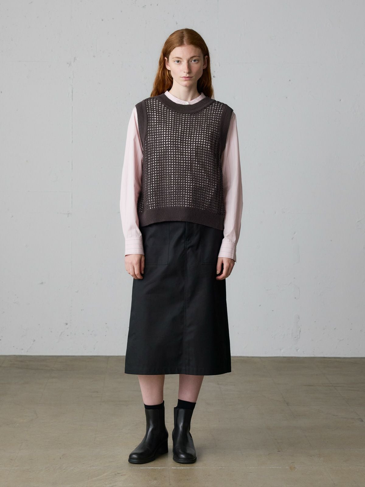 MidiUmi メッシュニット2WAYベスト｜ MARcourt ONLINE STORE