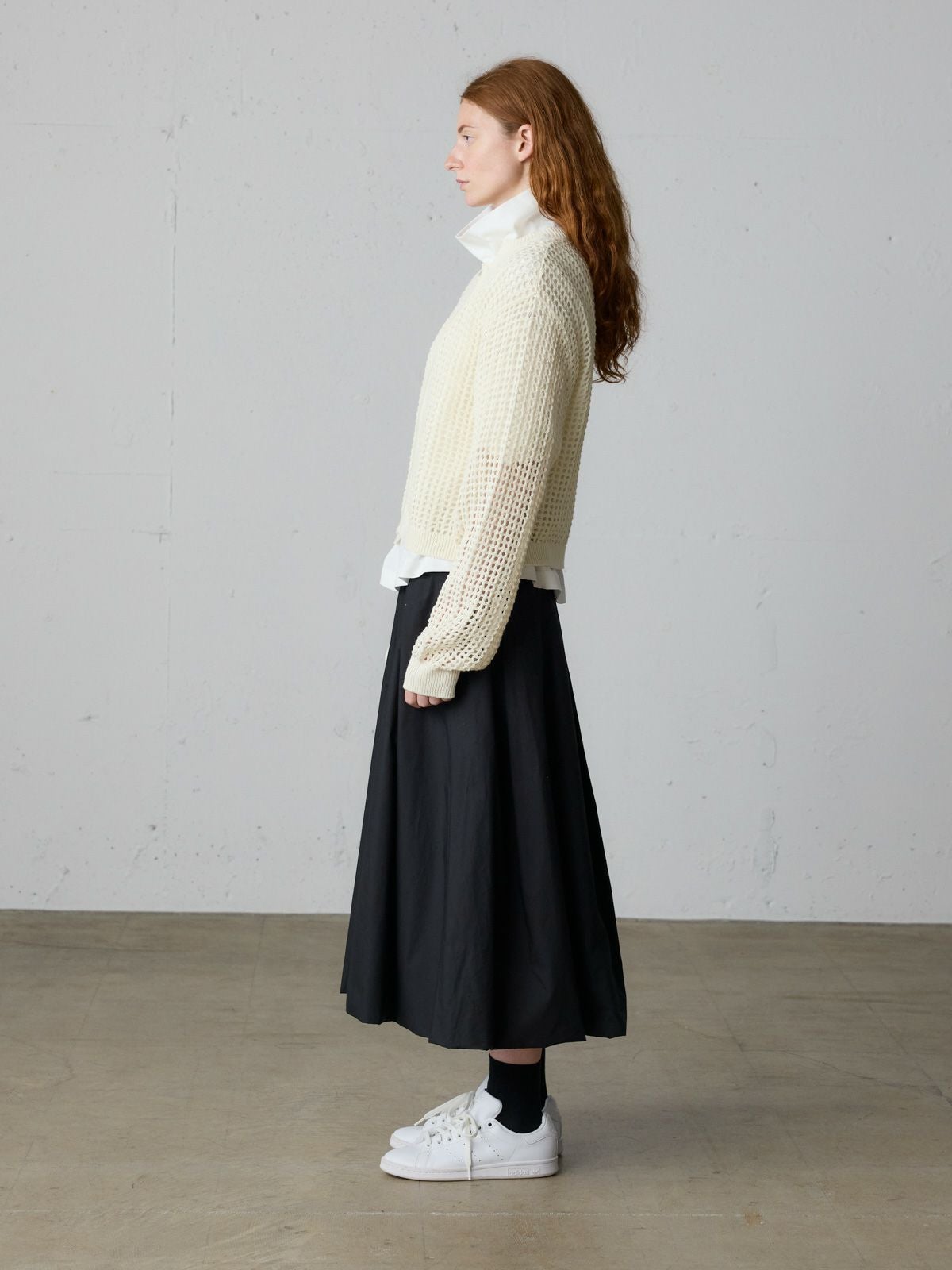 MidiUmi メッシュニットジップカーディガン｜ MARcourt ONLINE STORE