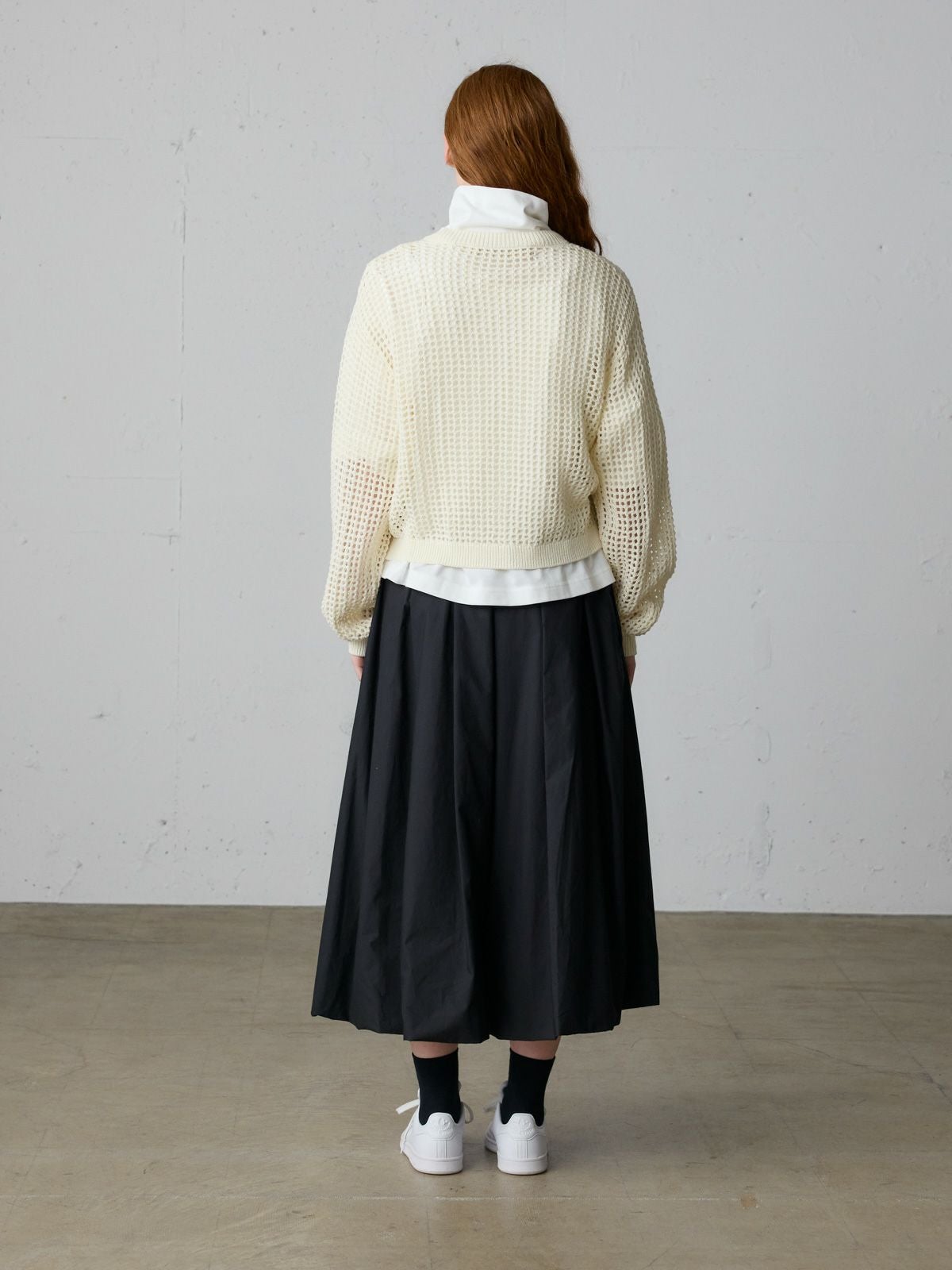MidiUmi メッシュニットジップカーディガン｜ MARcourt ONLINE STORE