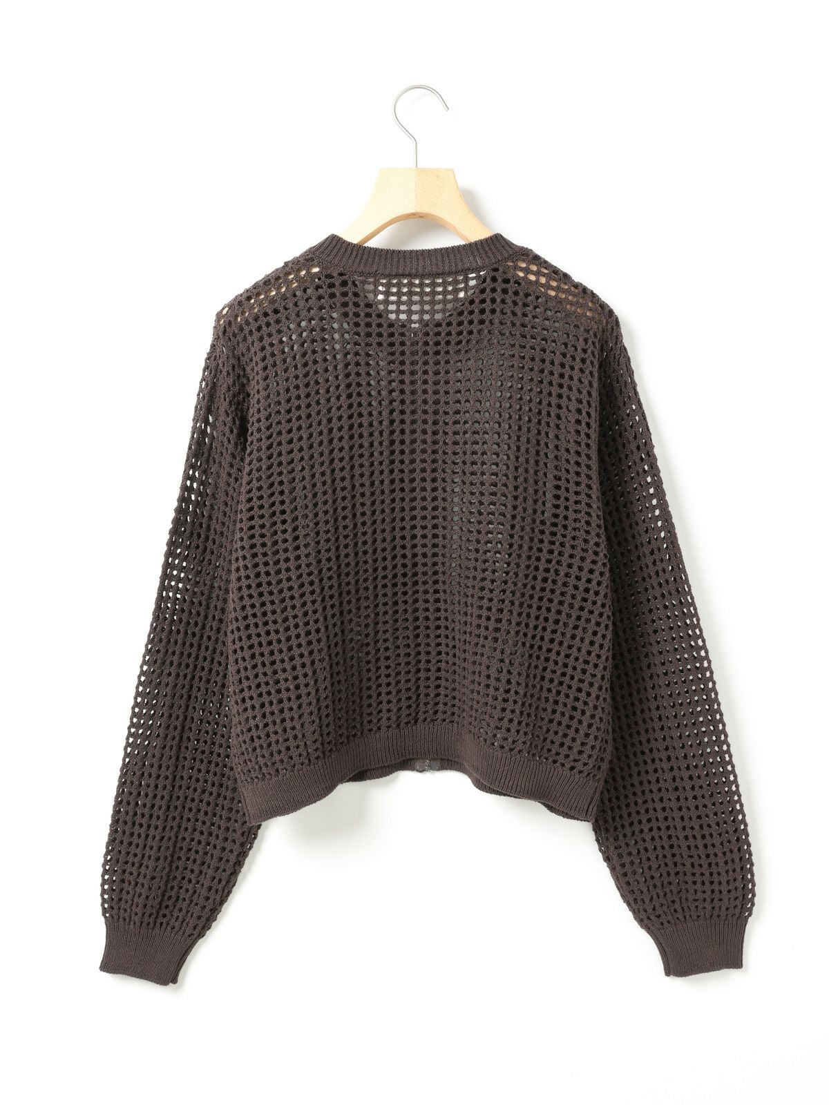 MidiUmi メッシュニットジップカーディガン｜ MARcourt ONLINE STORE