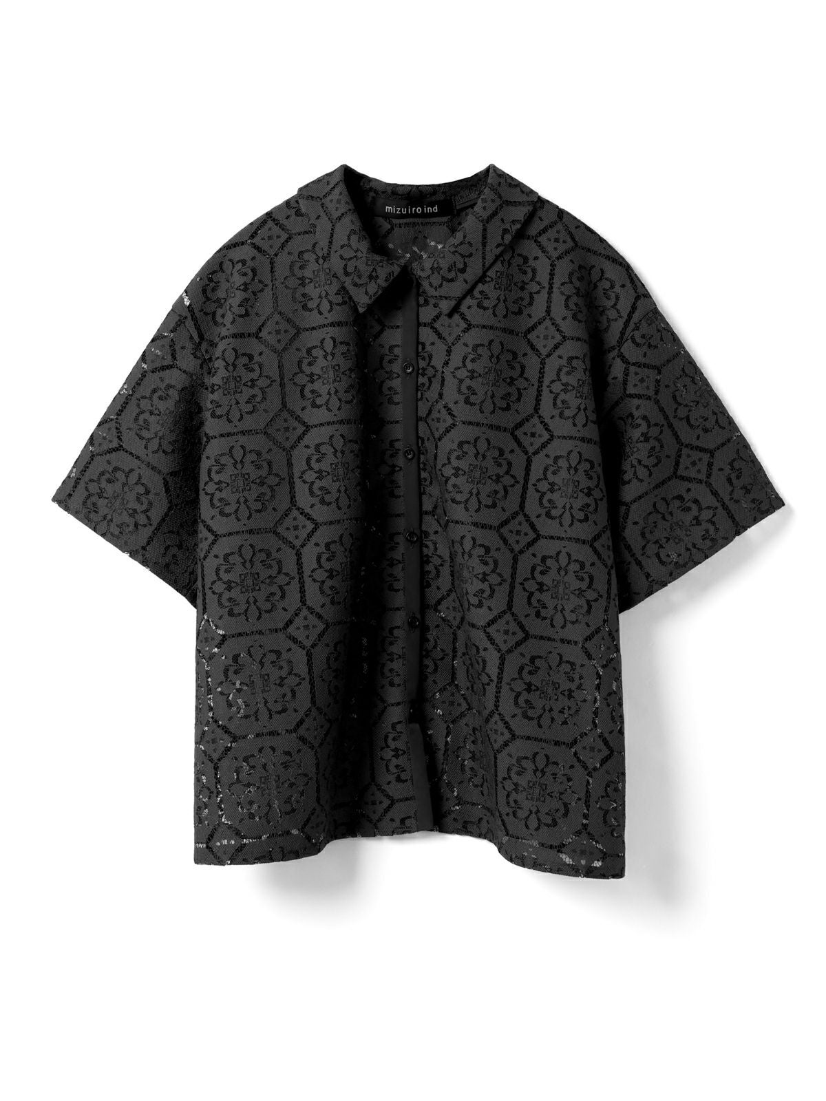 ジャンシロ様オーダー品 mizuiro ind タイルレースシャツ｜ MARcourt ONLINE STORE