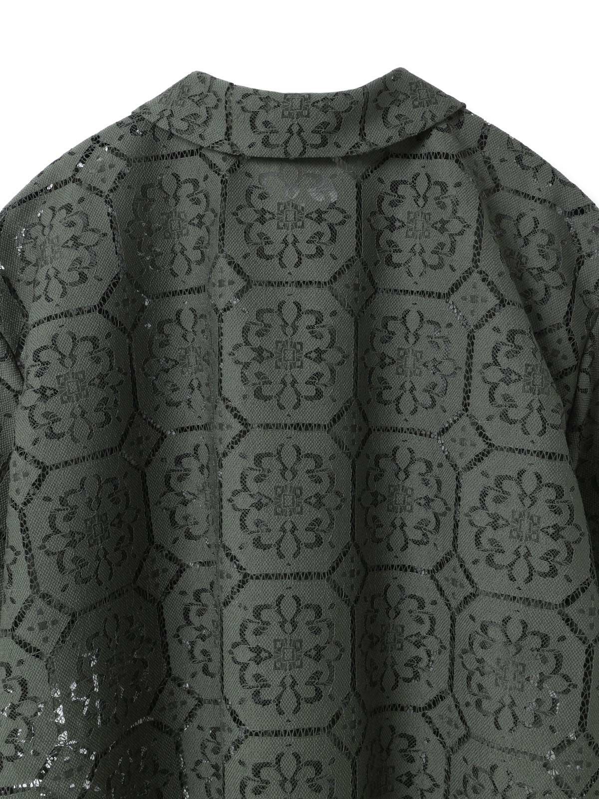 mizuiro ind タイルレースシャツ mizuiro ind タイルレースシャツ｜ MARcourt ONLINE STORE