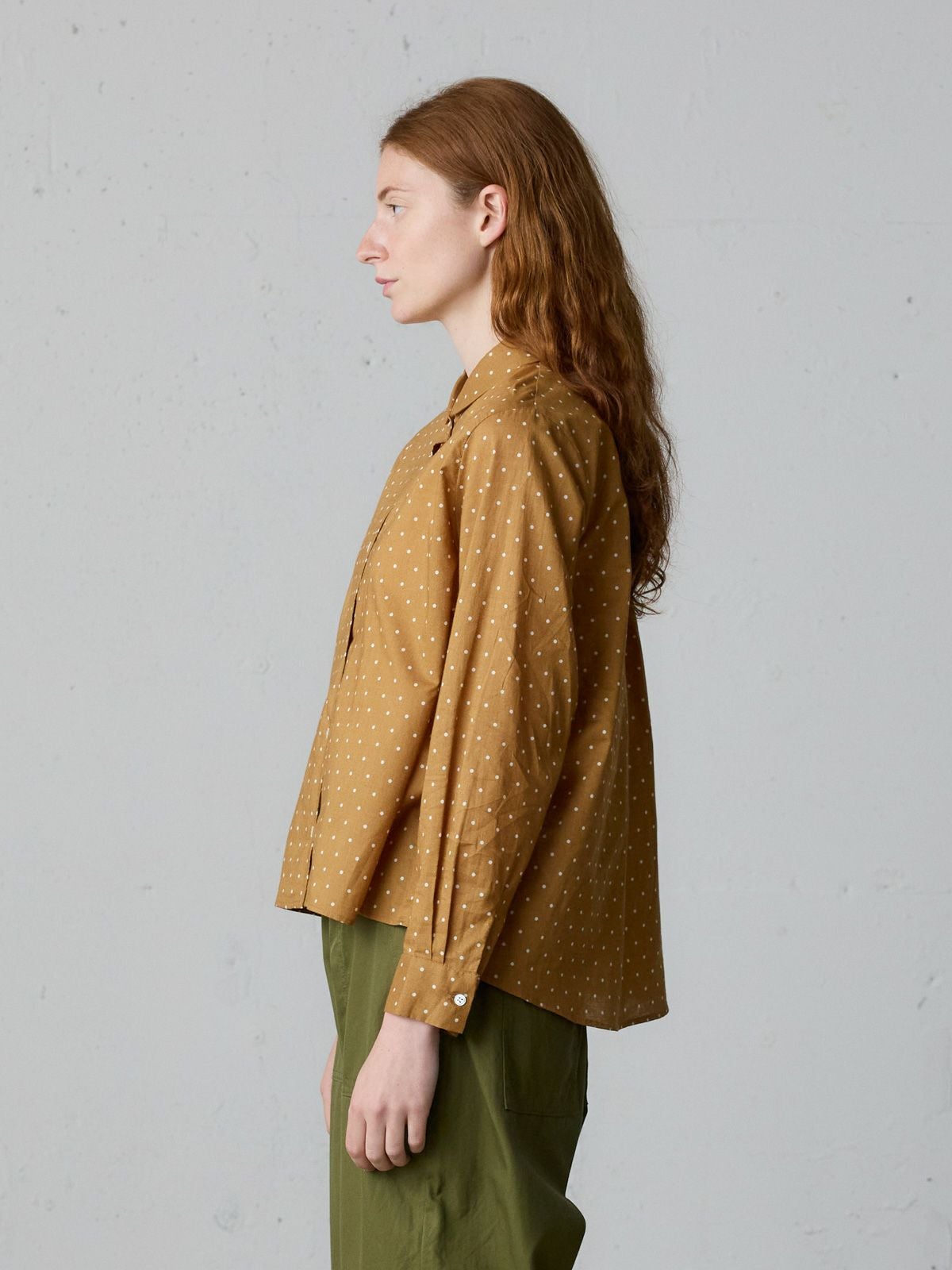 MidiUmi ドット柄ダッチカラーシャツ｜ MARcourt ONLINE STORE