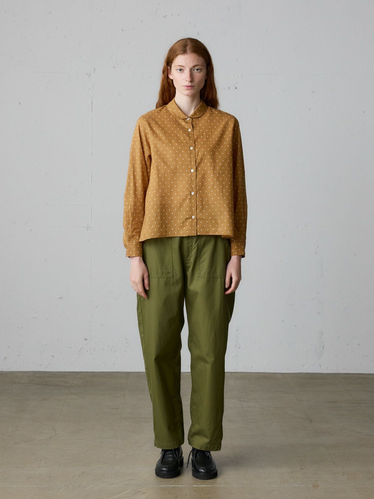 MidiUmi ドット柄ダッチカラーシャツ｜ MARcourt ONLINE STORE