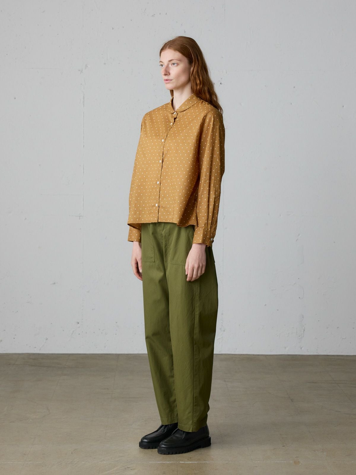 MidiUmi ドット柄ダッチカラーシャツ｜ MARcourt ONLINE STORE