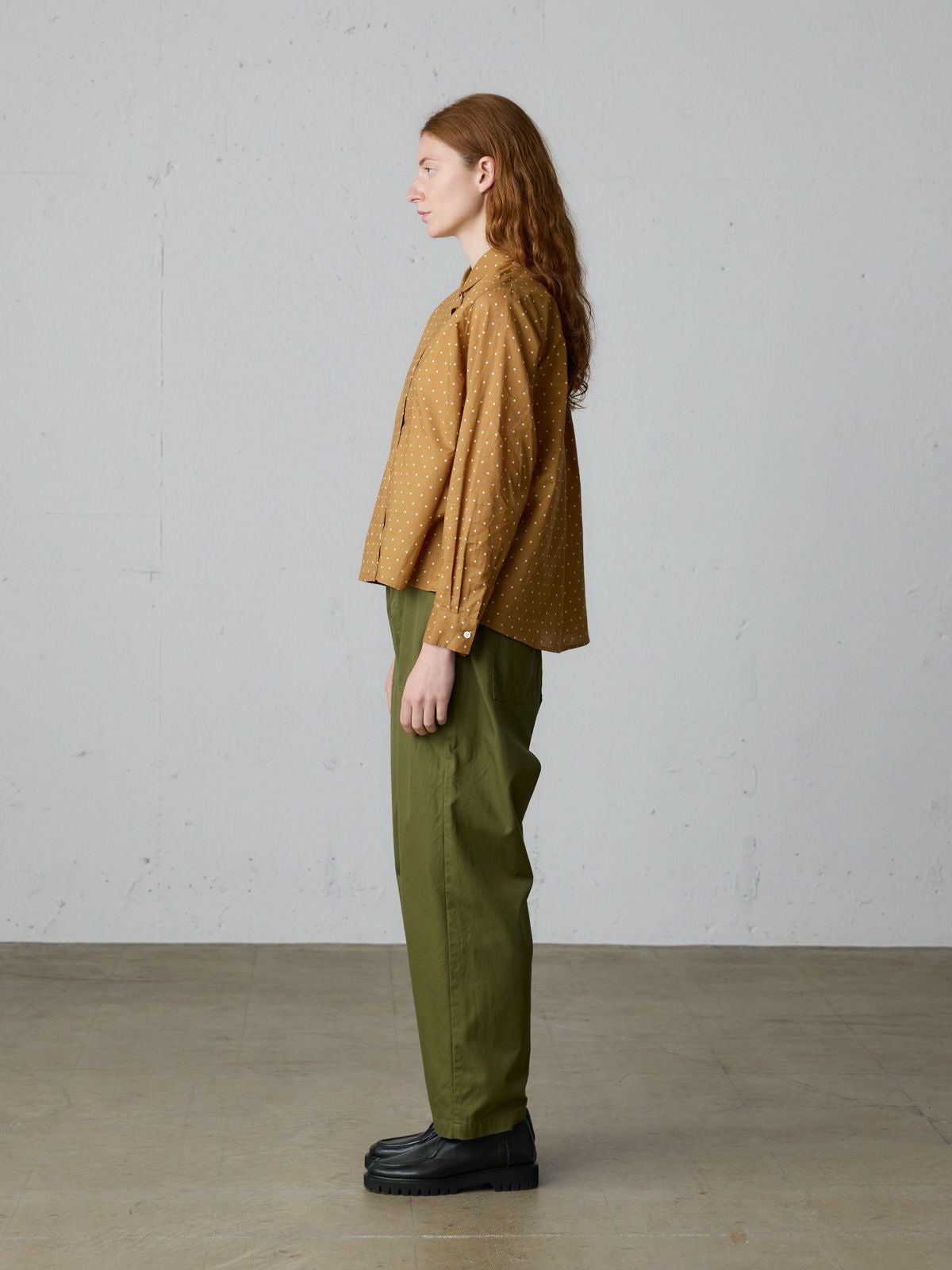 MidiUmi ドット柄ダッチカラーシャツ｜ MARcourt ONLINE STORE