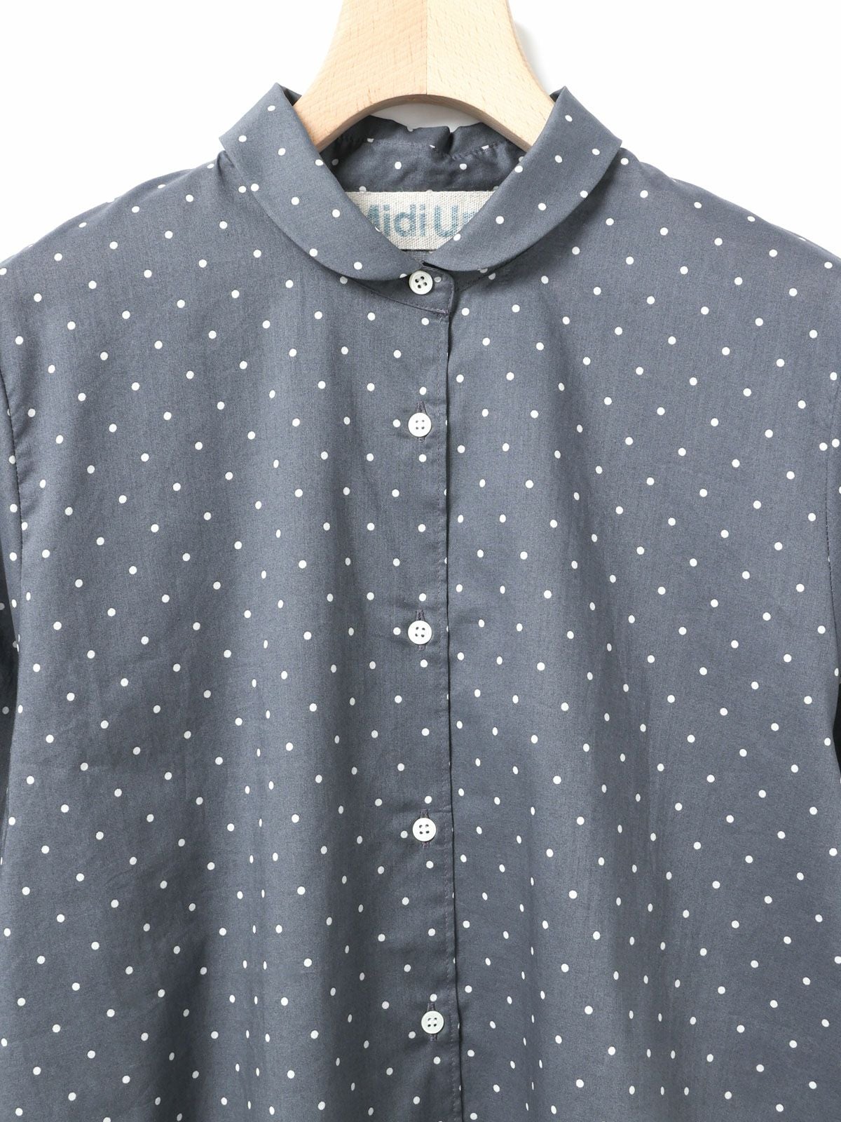 MidiUmi ドット柄ダッチカラーシャツ｜ MARcourt ONLINE STORE