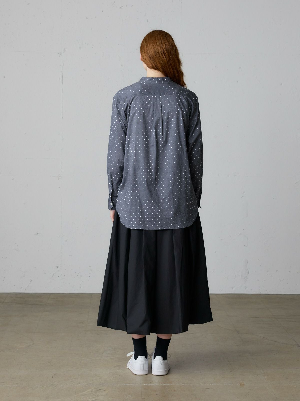 MidiUmi ドット柄バンドカラーシャツ｜ MARcourt ONLINE STORE