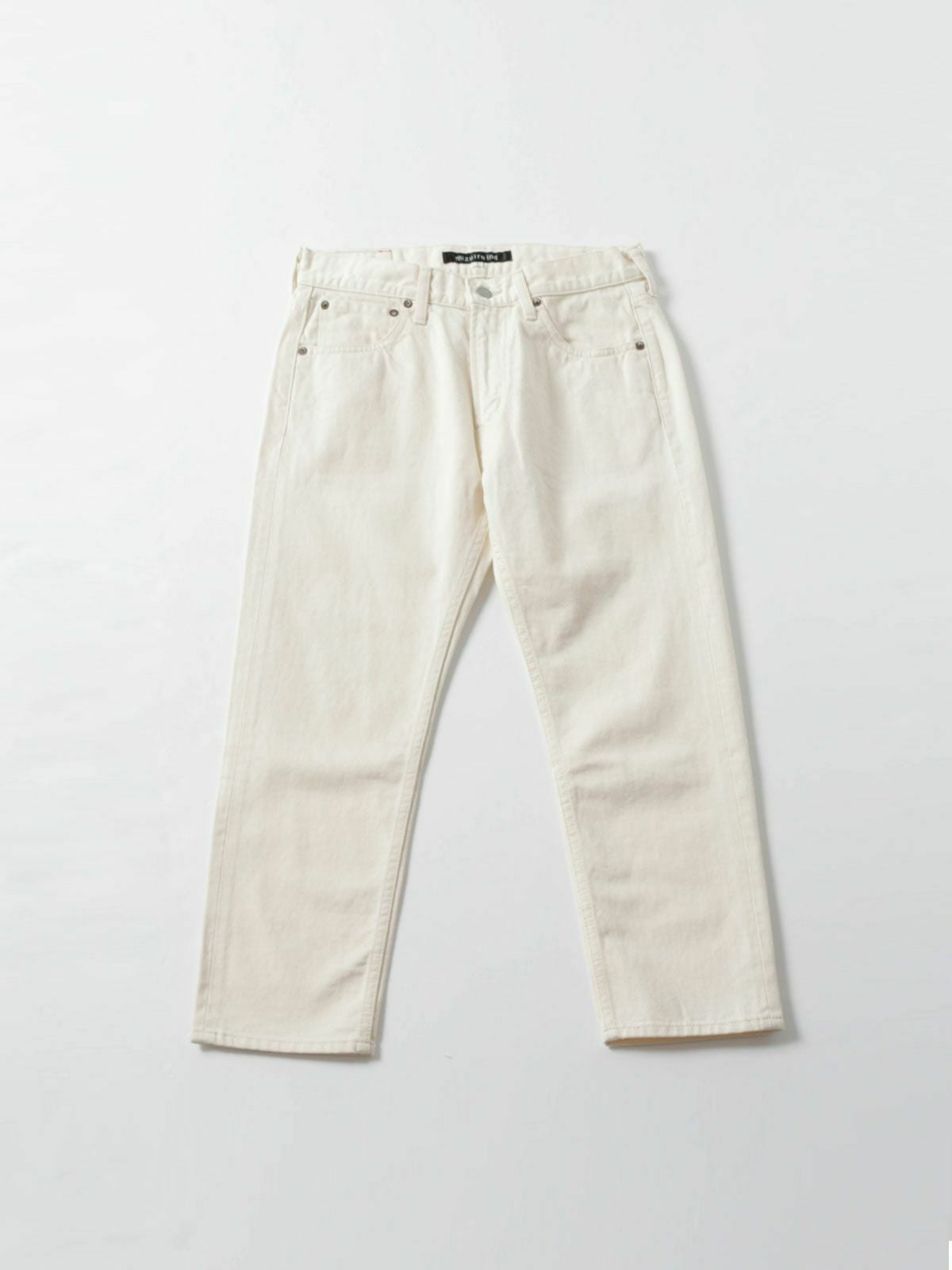 mizuiro ind 8分丈ホワイトデニム｜ MARcourt ONLINE STORE