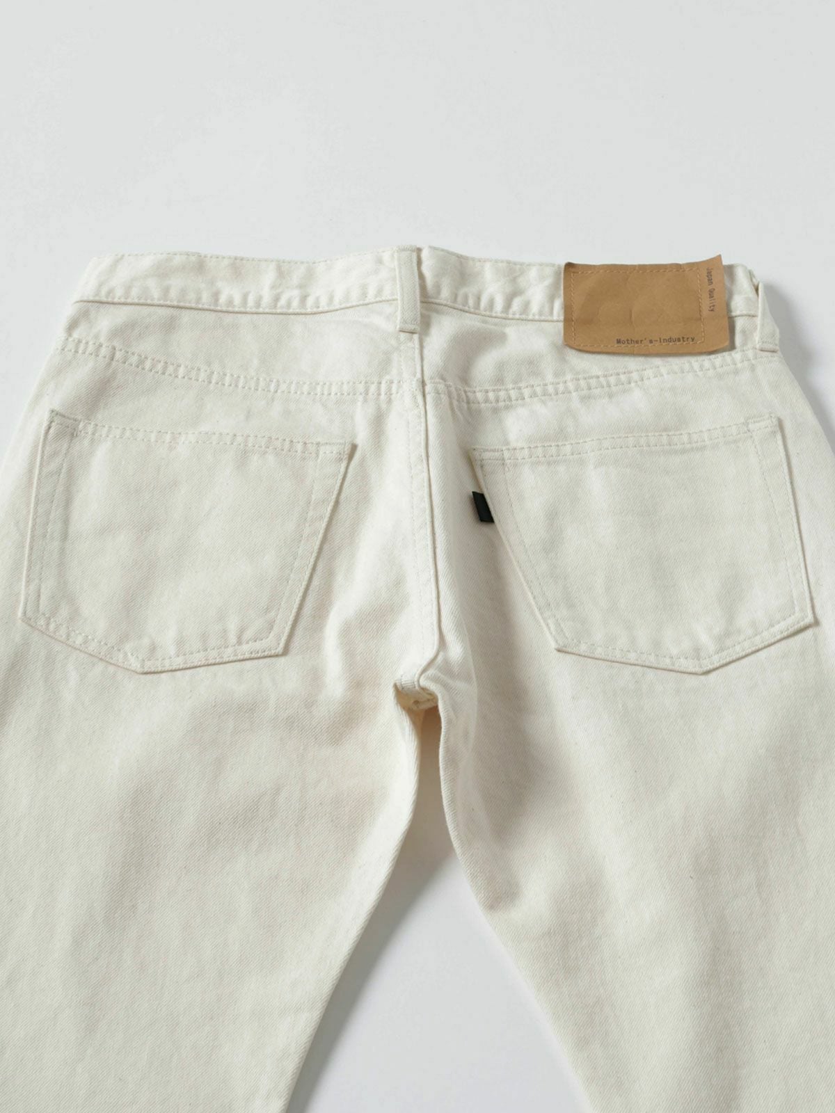 mizuiro ind 8分丈ホワイトデニム｜ MARcourt ONLINE STORE