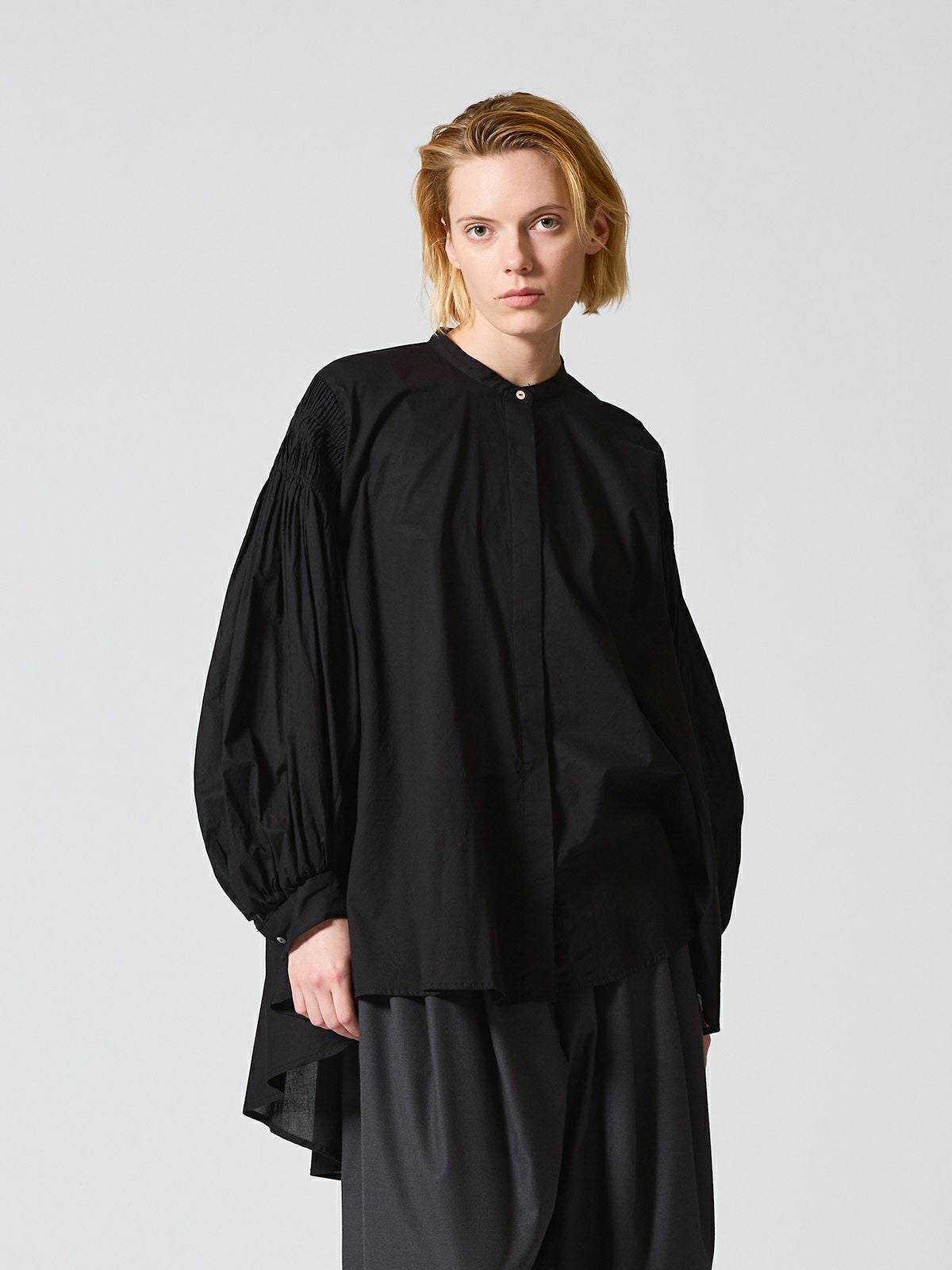 mizuiro ind ピンタックパフスリーブシャツ｜ MARcourt ONLINE STORE