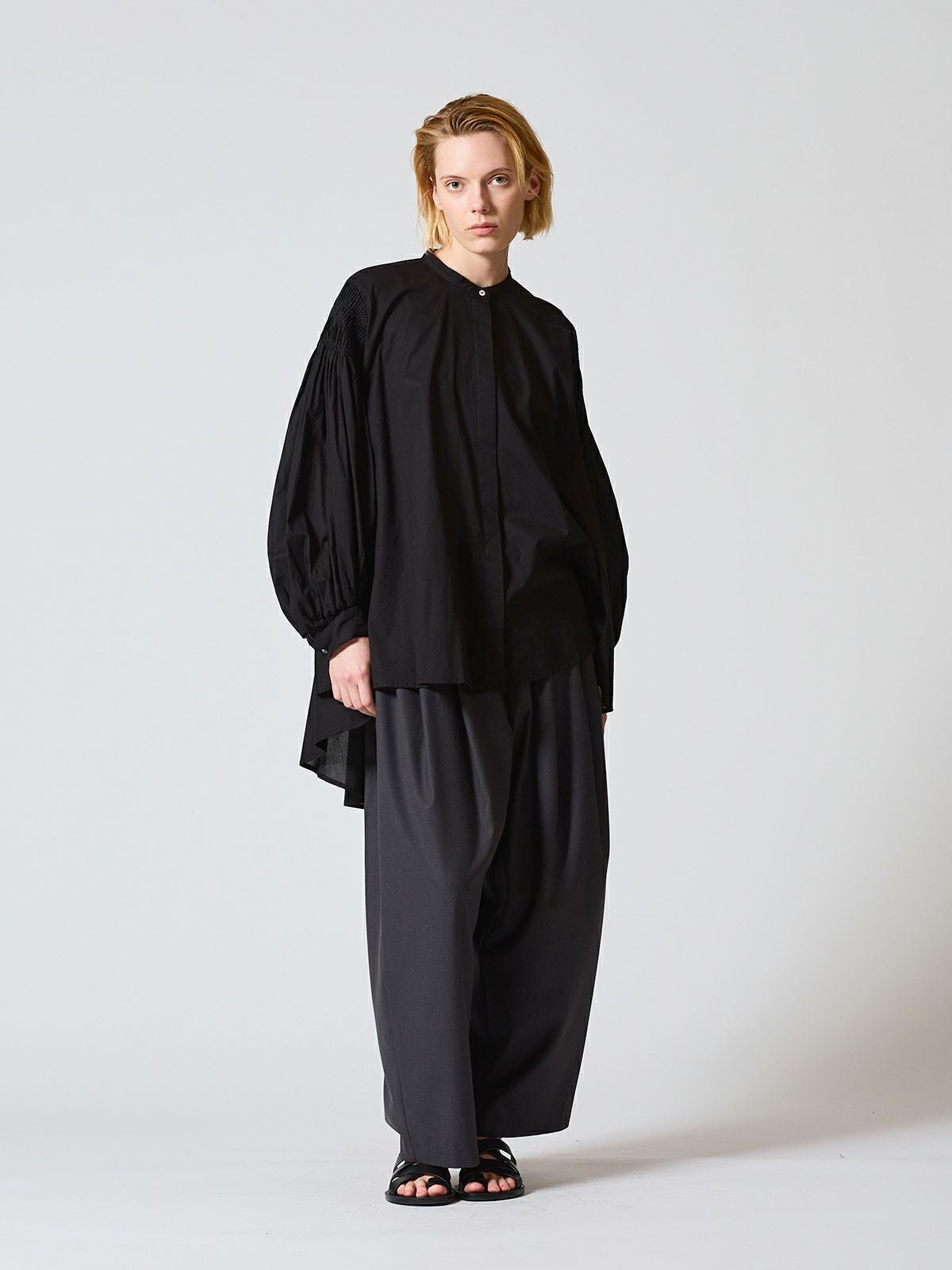 mizuiro ind ピンタックパフスリーブシャツ｜ MARcourt ONLINE STORE