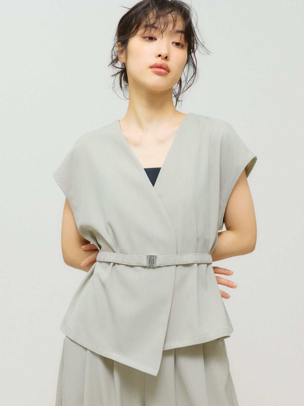 MIDIUMISOLID for Ladies ノーカラージレ｜ MARcourt ONLINE STORE
