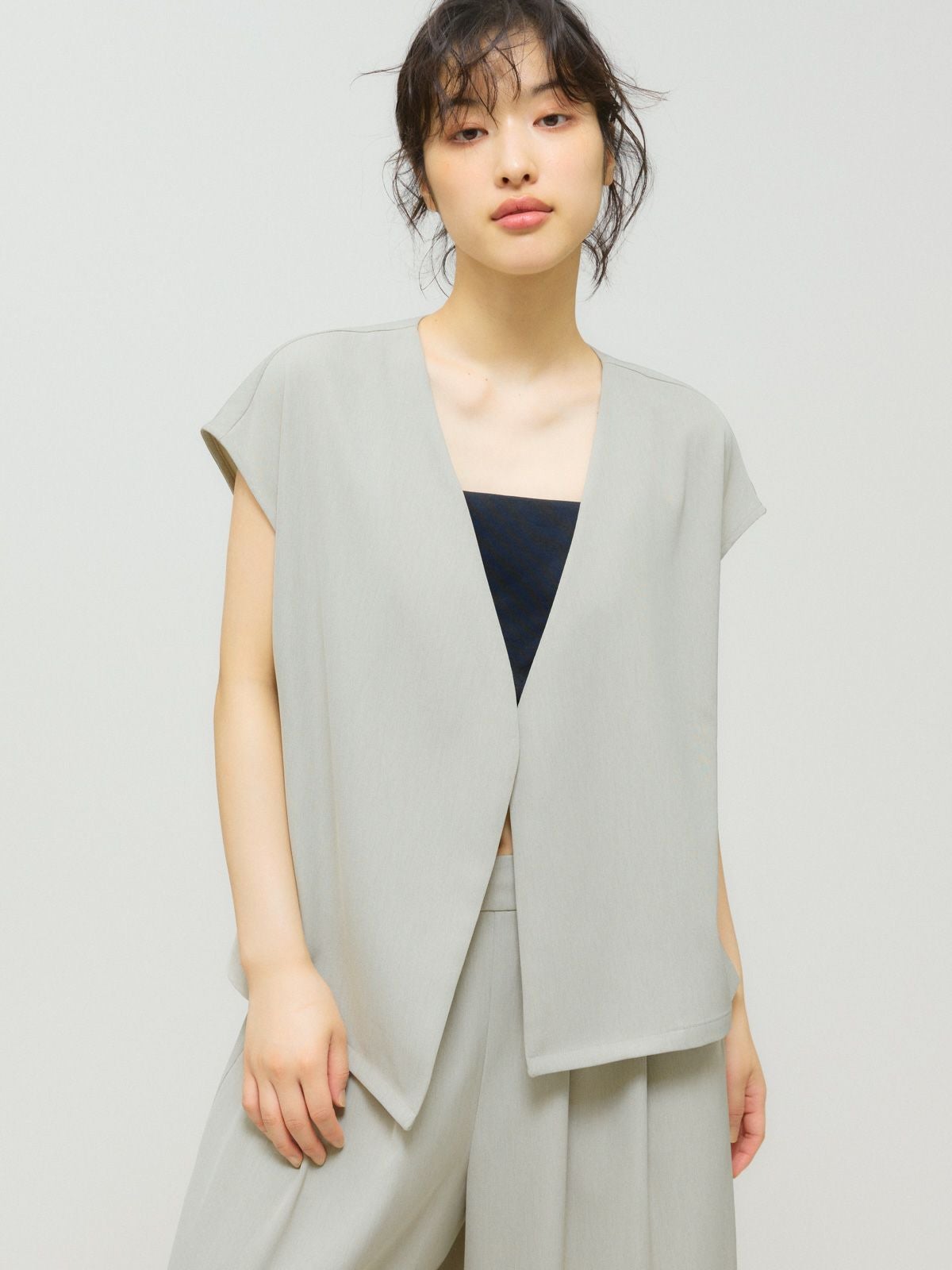 MIDIUMISOLID for Ladies ノーカラージレ｜ MARcourt ONLINE STORE