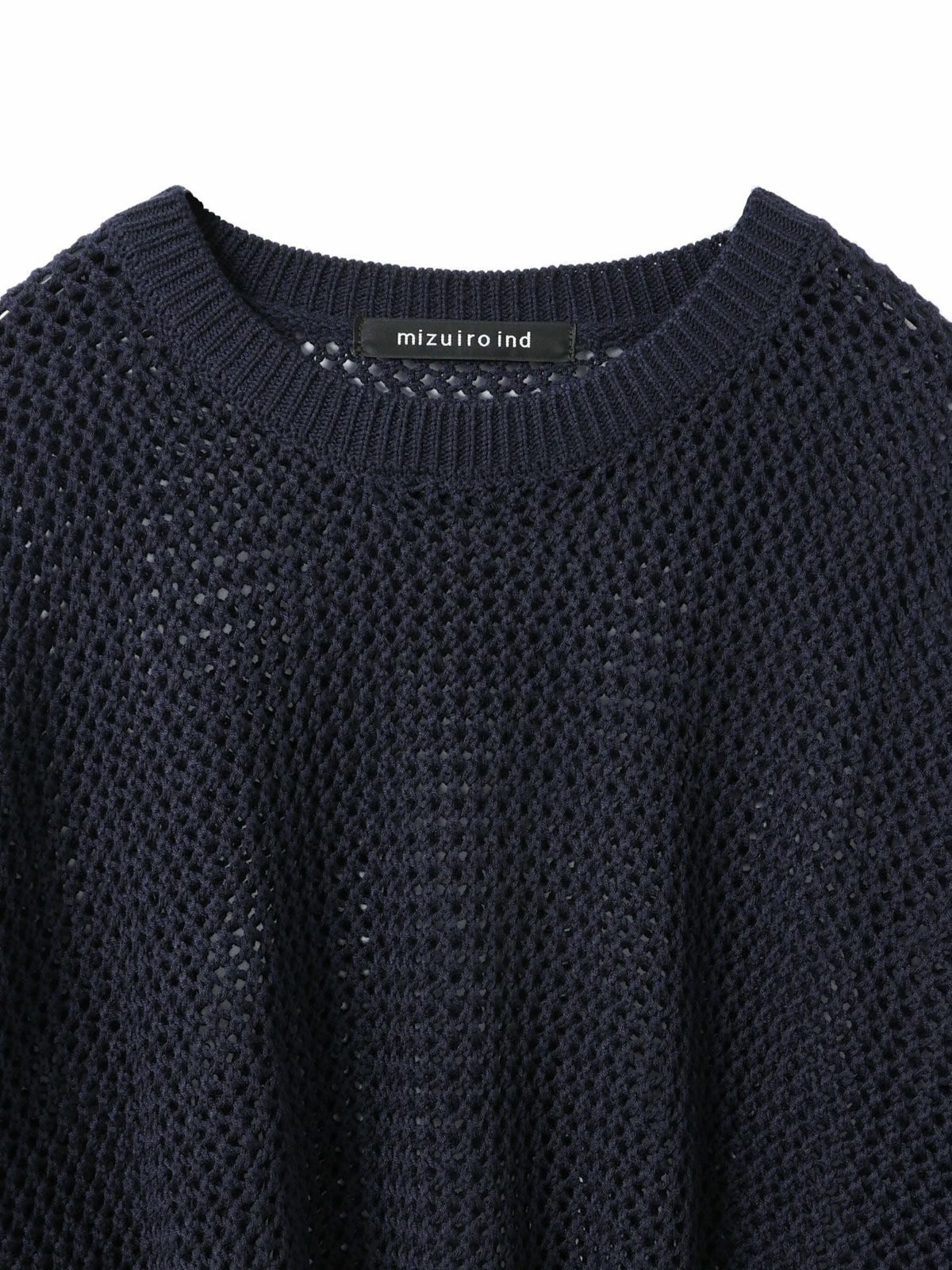 mizuiro ind メッシュクルーネックプルオーバー｜ MARcourt ONLINE
