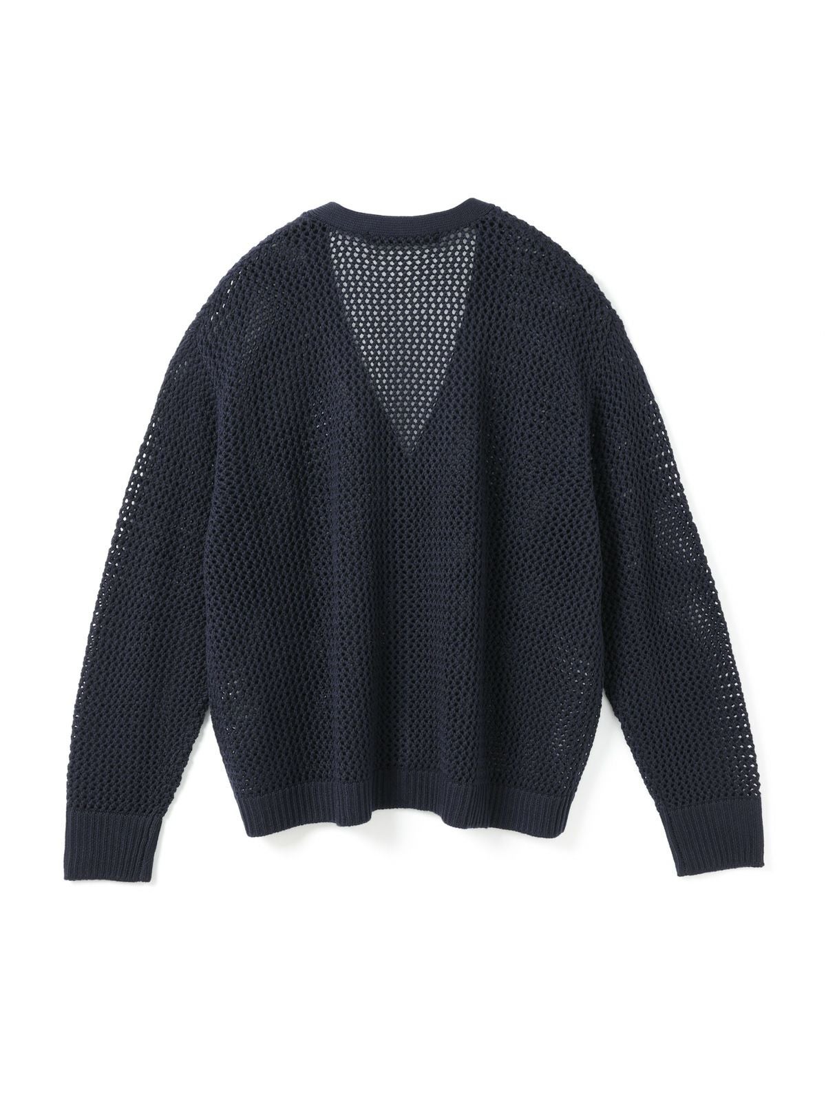 ミズレイコ　刺繍入りメッシュカーディガン 五分袖 mizuiro ind メッシュVネックカーディガン｜ MARcourt ONLINE STORE