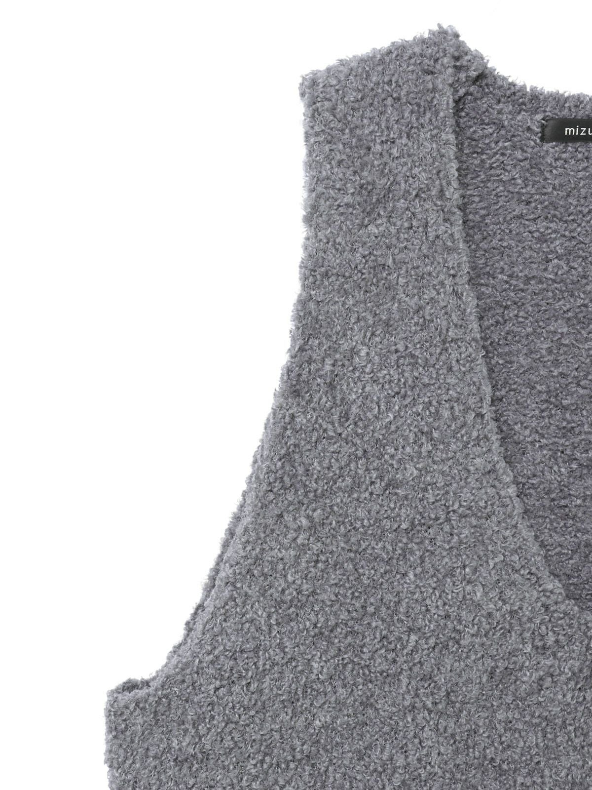 mizuiro ind へアリーVネックベスト｜ MARcourt ONLINE STORE