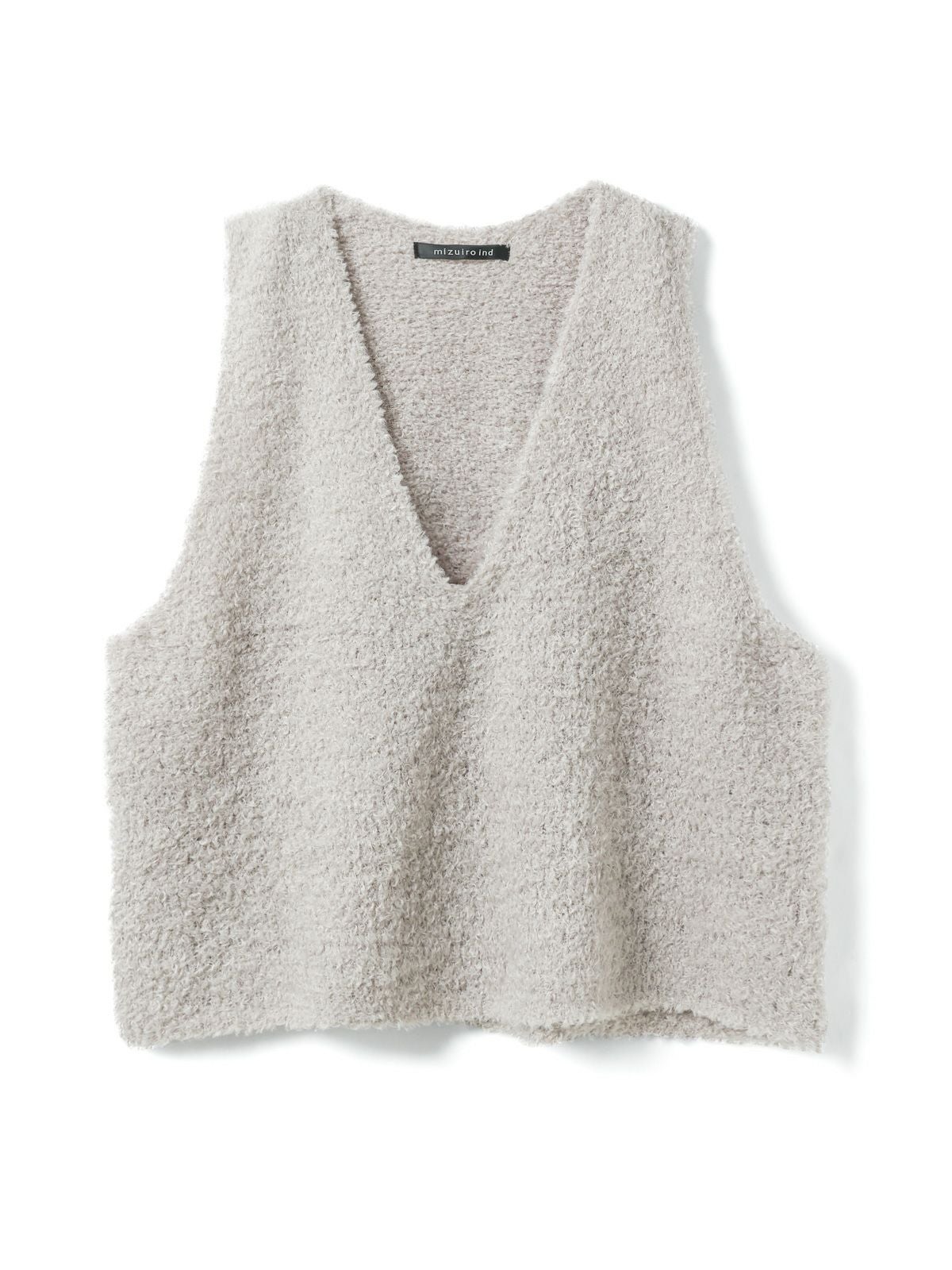 mizuiro ind へアリーVネックベスト｜ MARcourt ONLINE STORE
