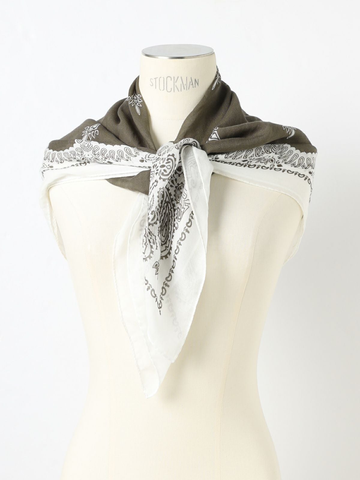 destin ペイズリー柄コットン大判スカーフ｜ MARcourt ONLINE STORE