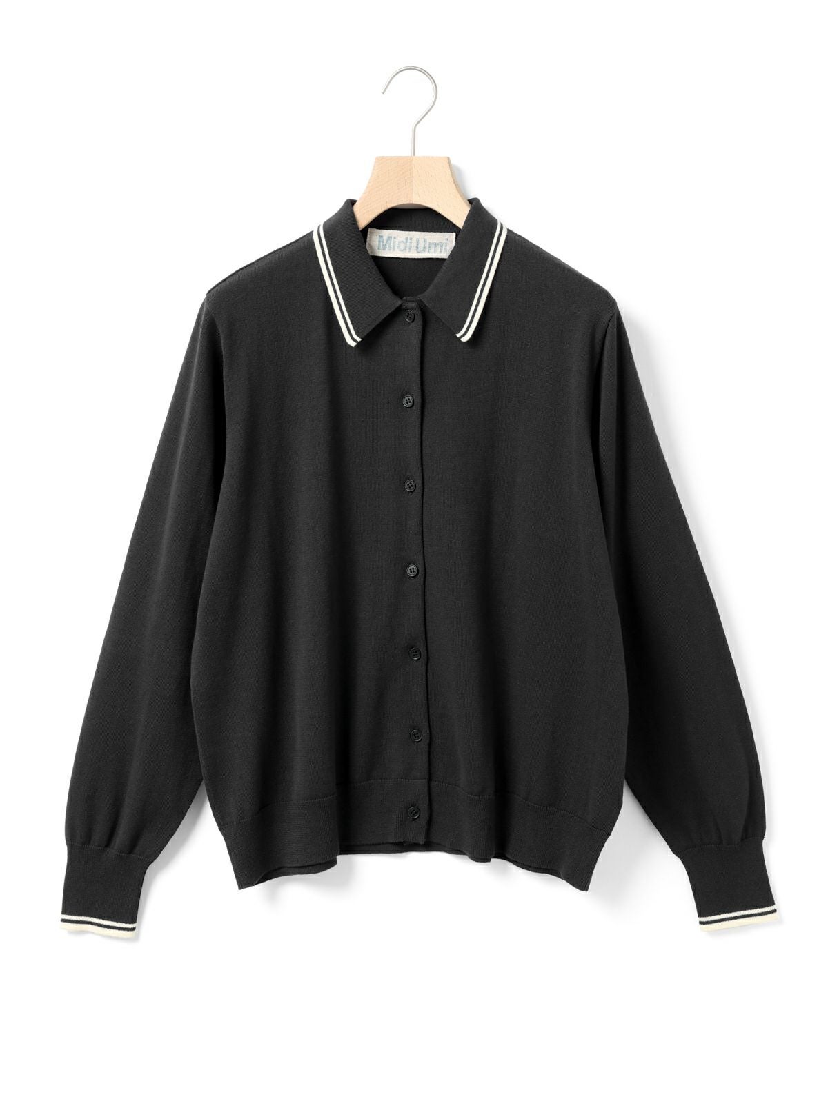 9月14日(月)正午販売終了 ]MidiUmi ポロニットカーディガン（☆19000
