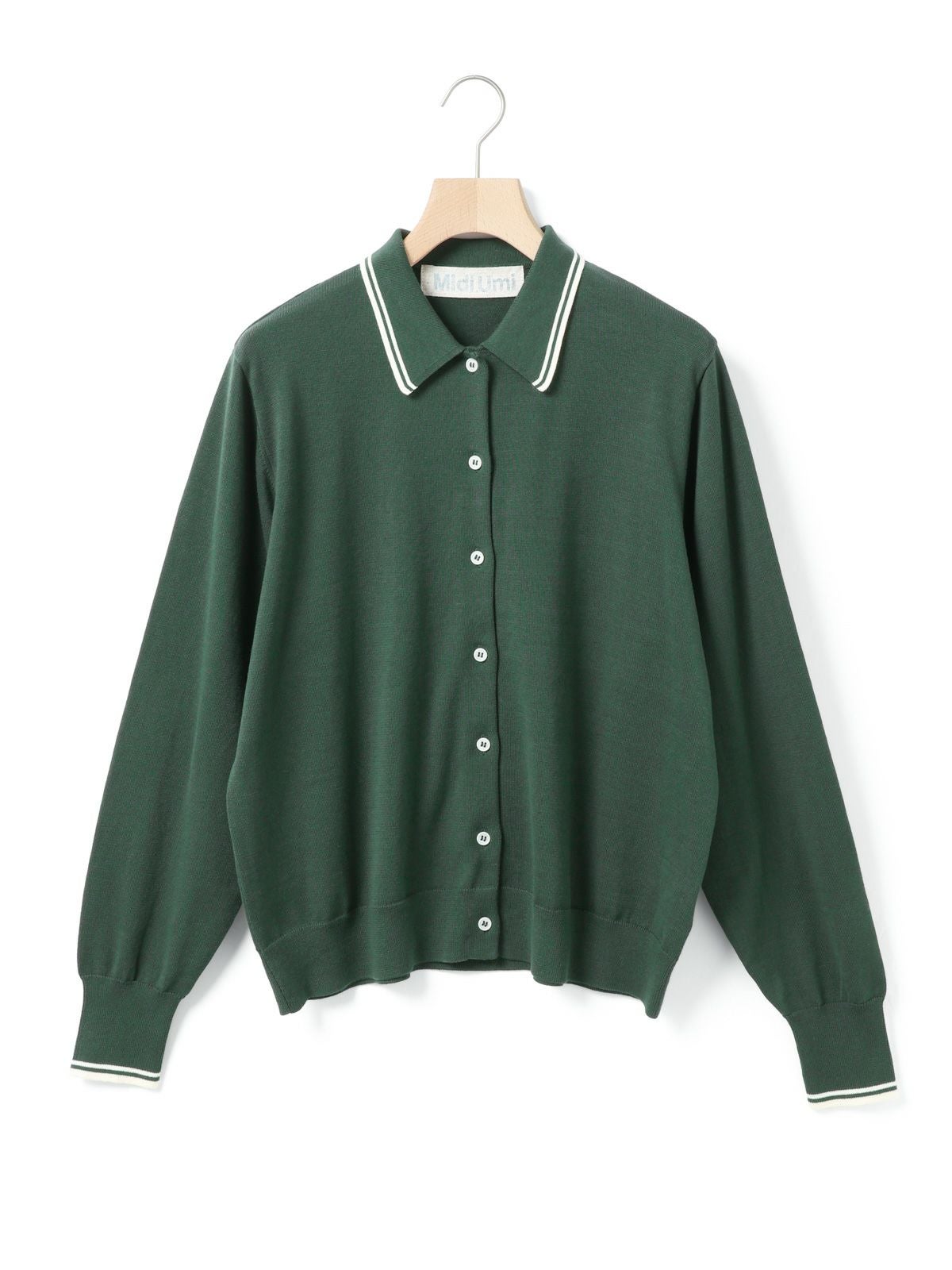 3/9(月)正午販売終了】MidiUmi ポロニットカーディガン｜ MARcourt