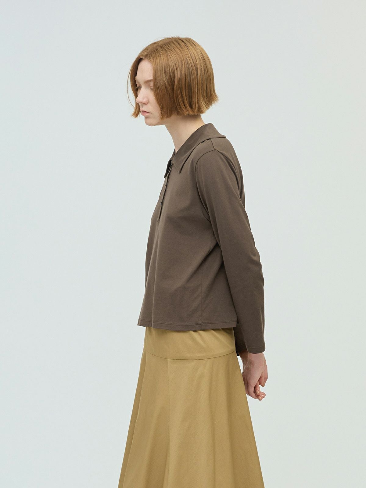 あんころページ mizuiro ind ワイドカラーポロシャツ｜ MARcourt ONLINE STORE