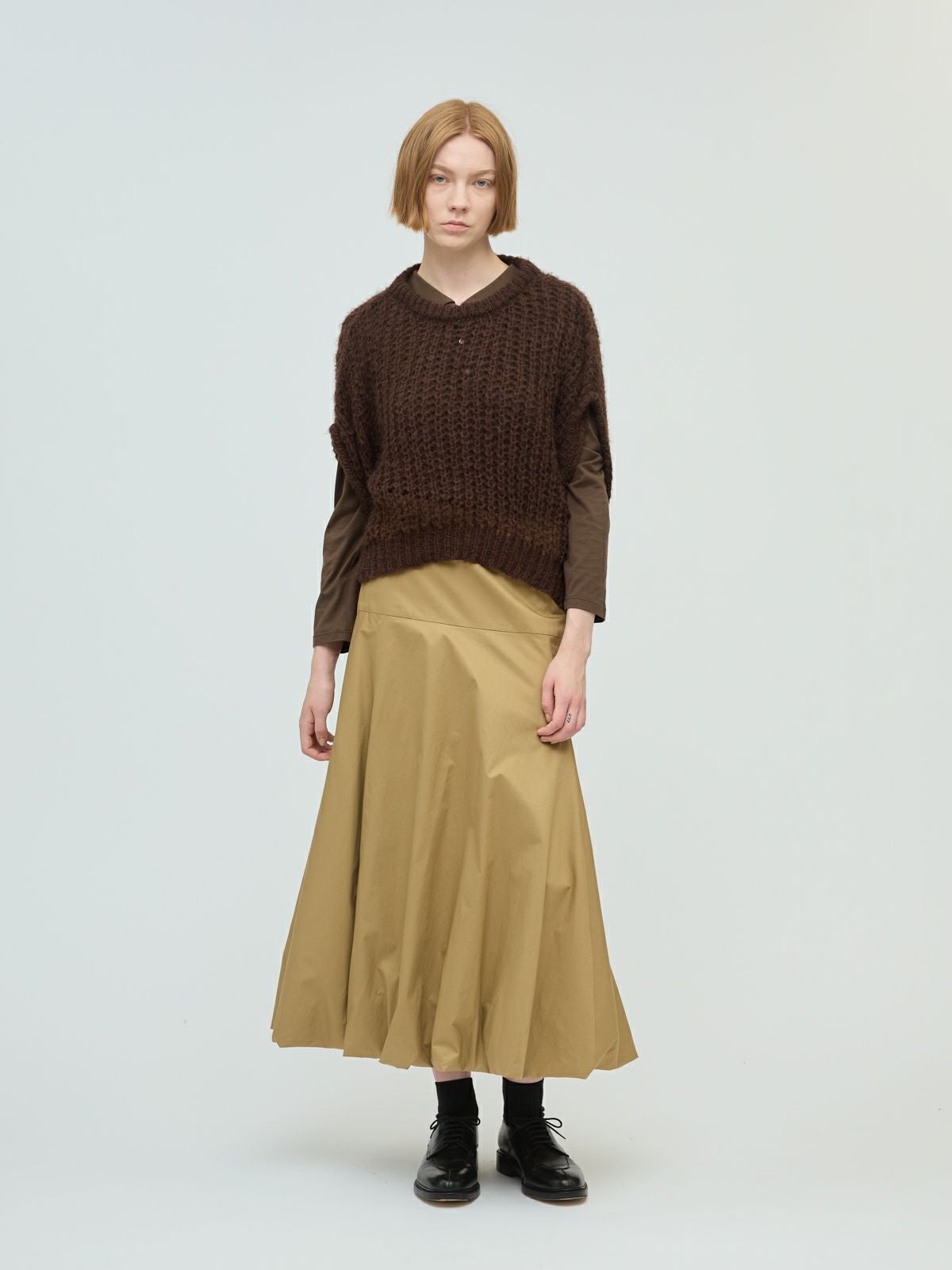 あんころページ mizuiro ind ワイドカラーポロシャツ｜ MARcourt ONLINE STORE