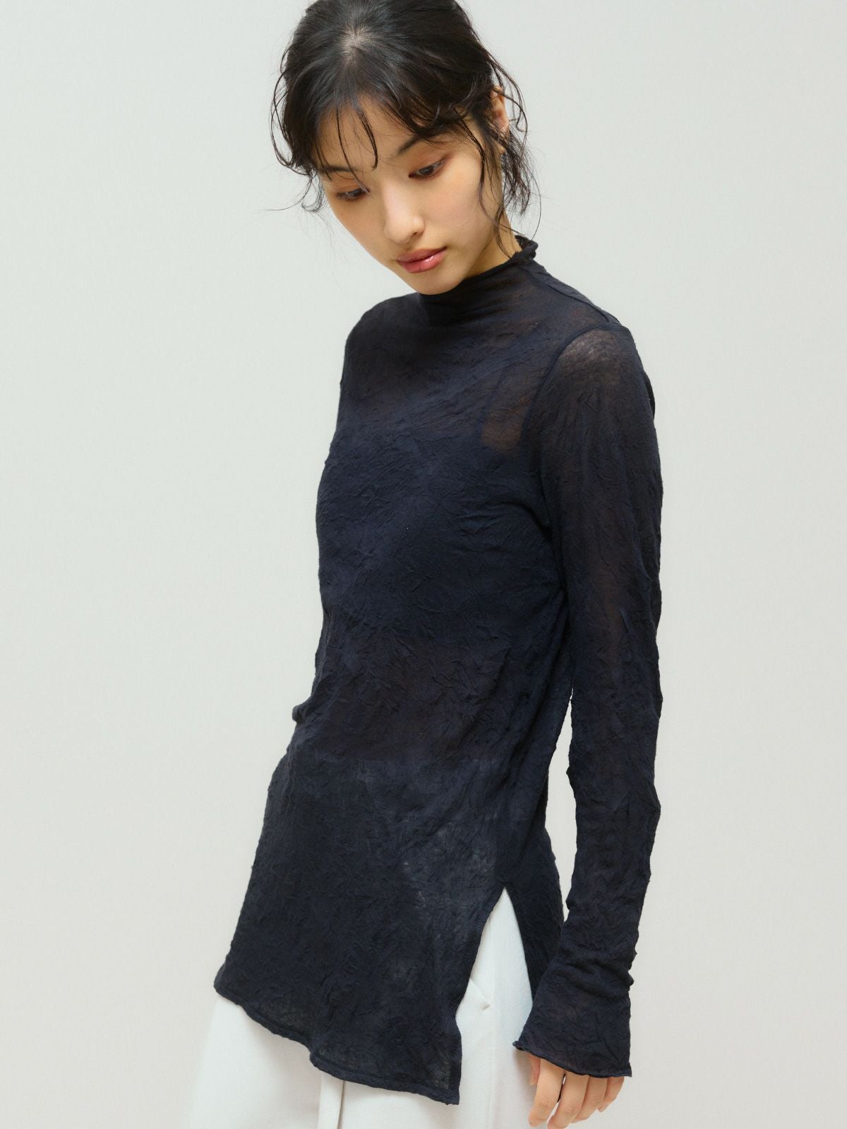 MIDWEST - ろんさま専用☆SALE☆MARCO RAMBALDI ハイネックシアートップス MIDIUMISOLID for Ladies シアーハイネックインナー｜ MARcourt ONLINE