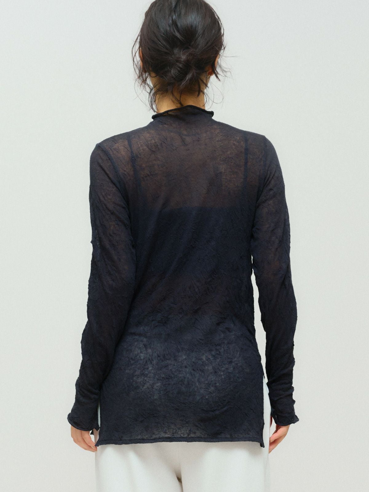 MIDIUMISOLID for Ladies シアーハイネックインナー｜ MARcourt ONLINE