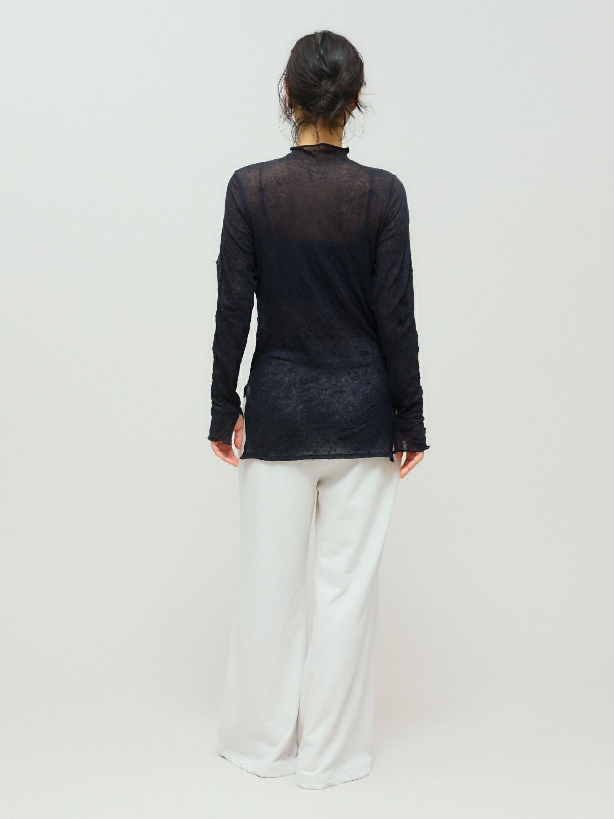 MIDIUMISOLID for Ladies シアーハイネックインナー｜ MARcourt ONLINE