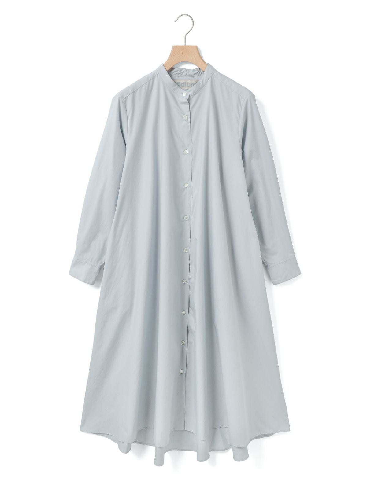 MidiUmi Aラインバンドカラーシャツワンピース｜ MARcourt ONLINE