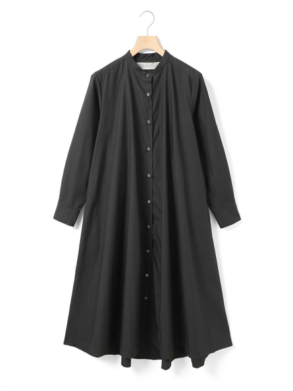 MidiUmi Aラインバンドカラーシャツワンピース｜ MARcourt ONLINE
